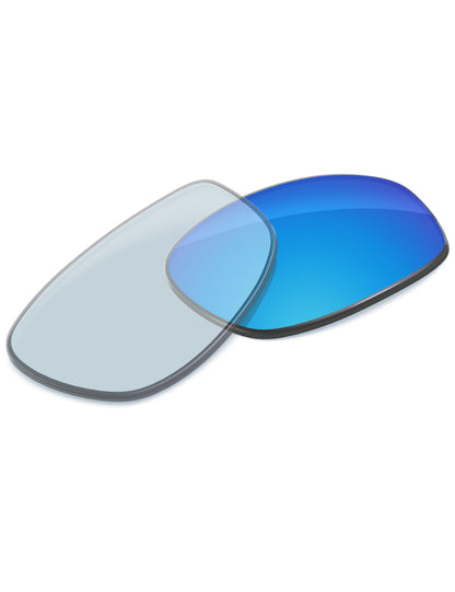 Sky Blue FlashMirror™ Photochromic-Non-Polarized