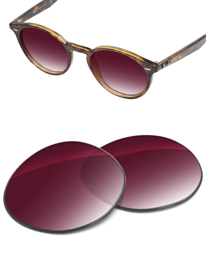Wine Red Gradient-Non-Polarized