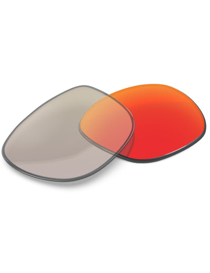 Fire Red FlashMirror™ Photochromic-Non-Polarized