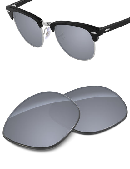 Silver Metallic FlashMirror™-Non-Polarized