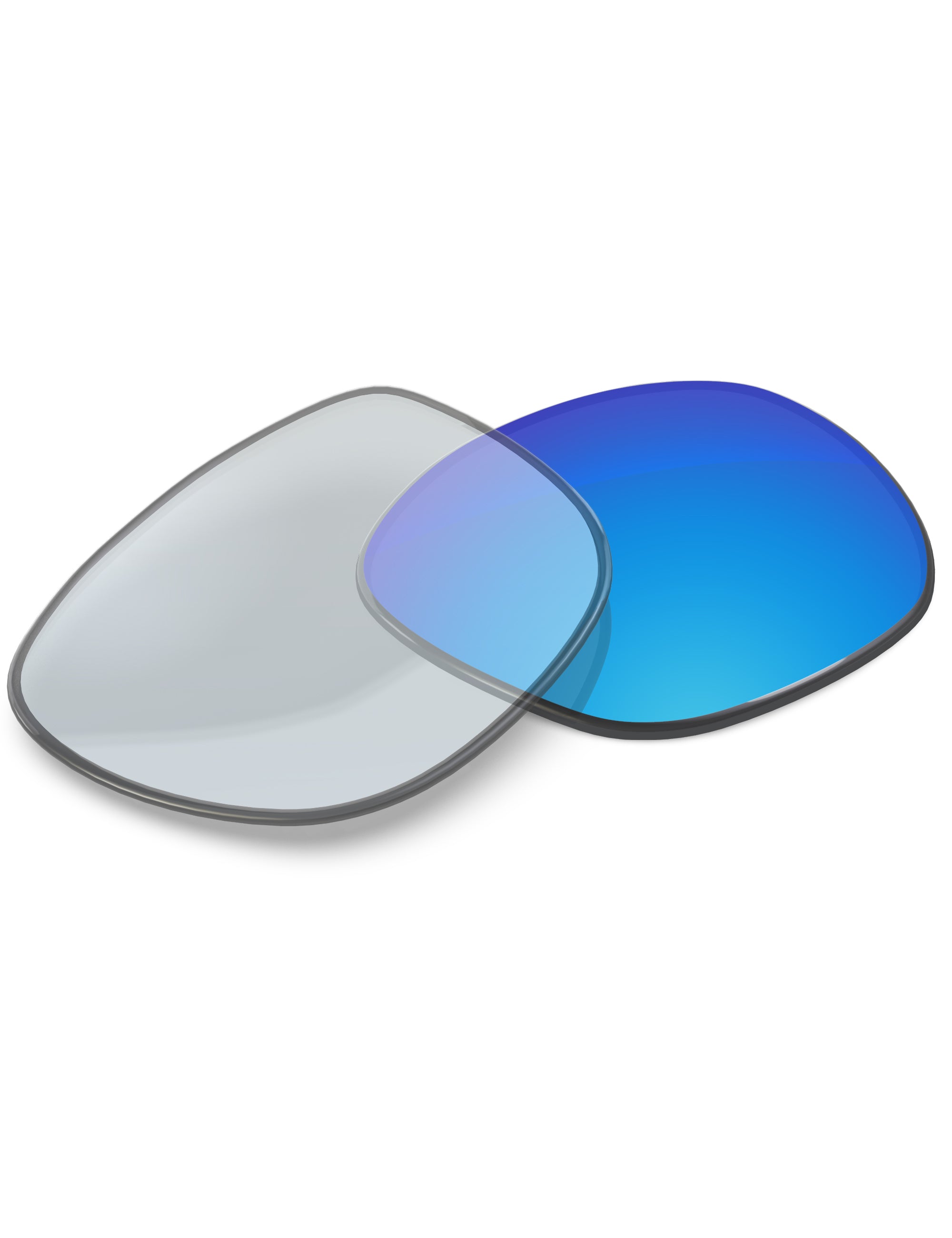Sky Blue FlashMirror™ Photochromic-Non-Polarized