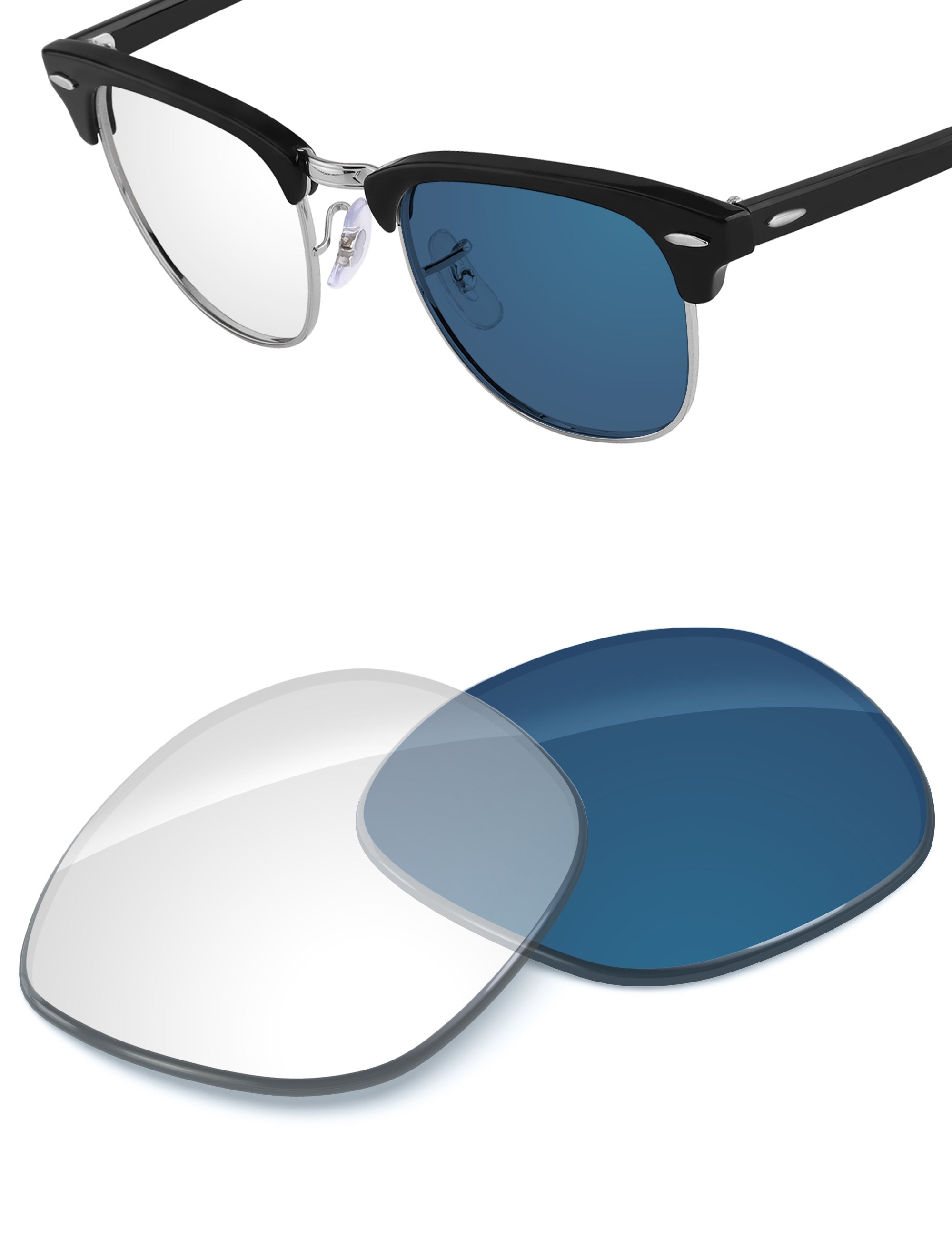 Adapt Blue Photochromic-Non-Polarized