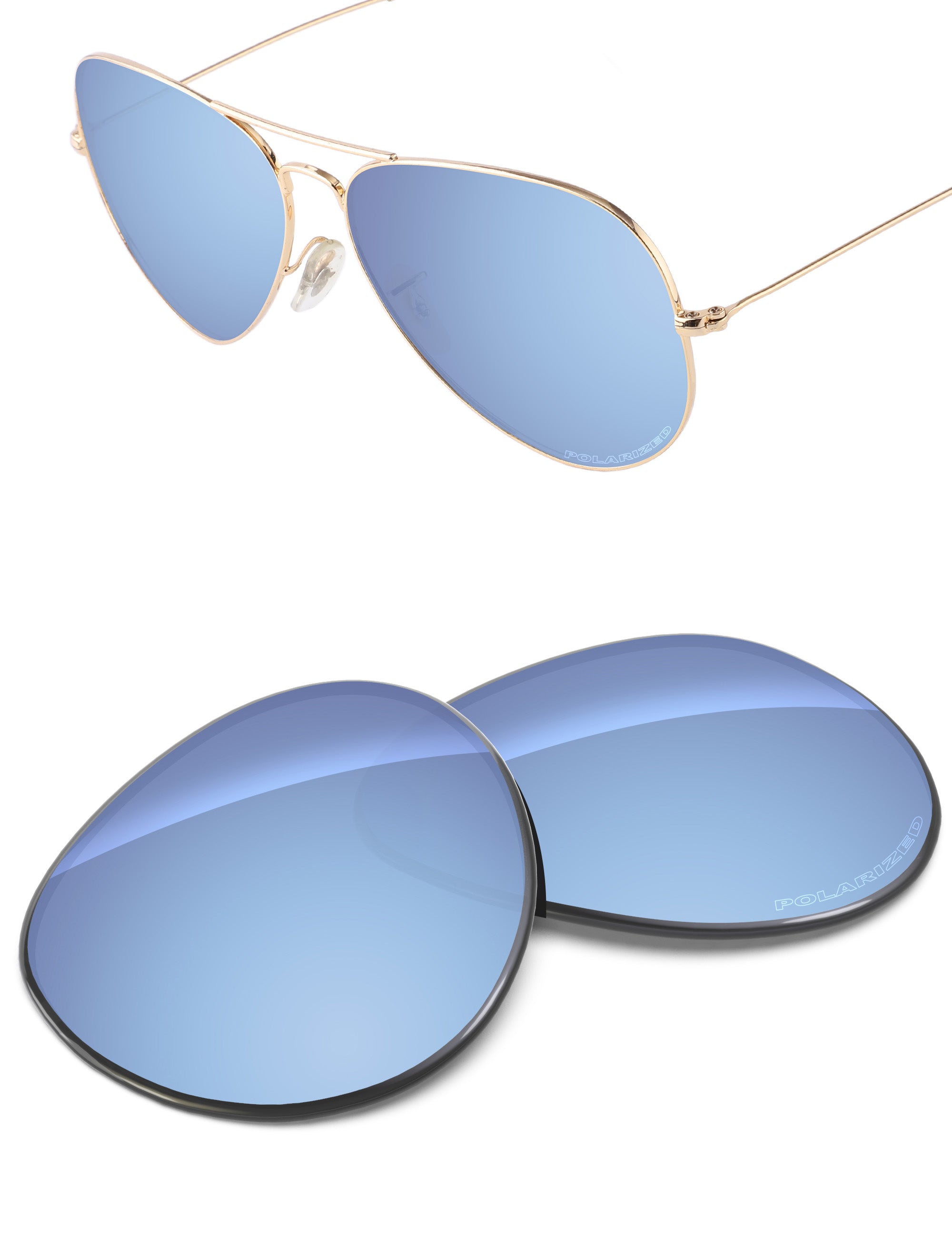 Aqua Blue FlashMirror™-Polarized