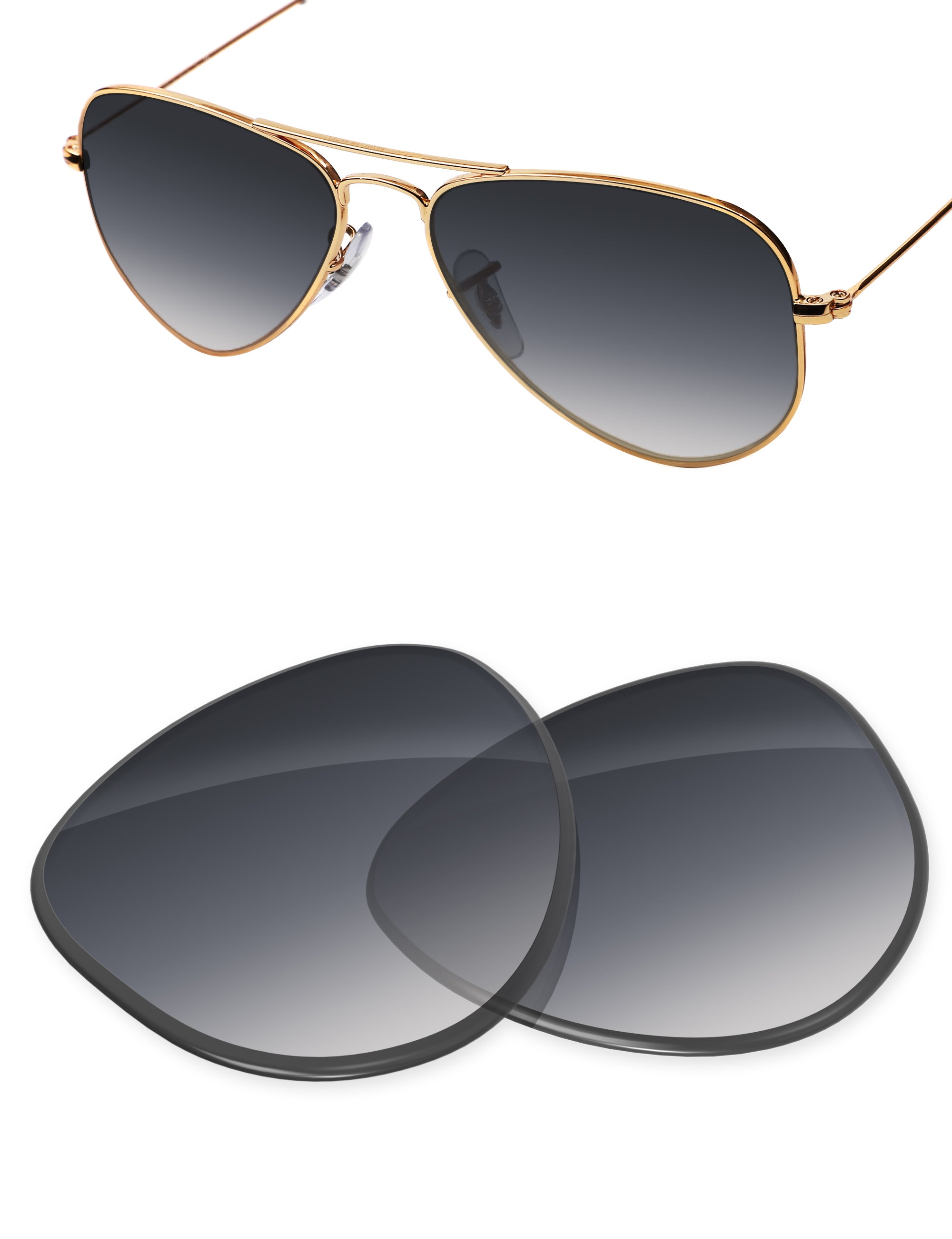 Gray Gradient-Non-Polarized