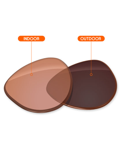 Orange Tint Photochromic-Non-Polarized