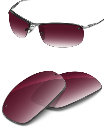 Wine Red Gradient-Non-Polarized