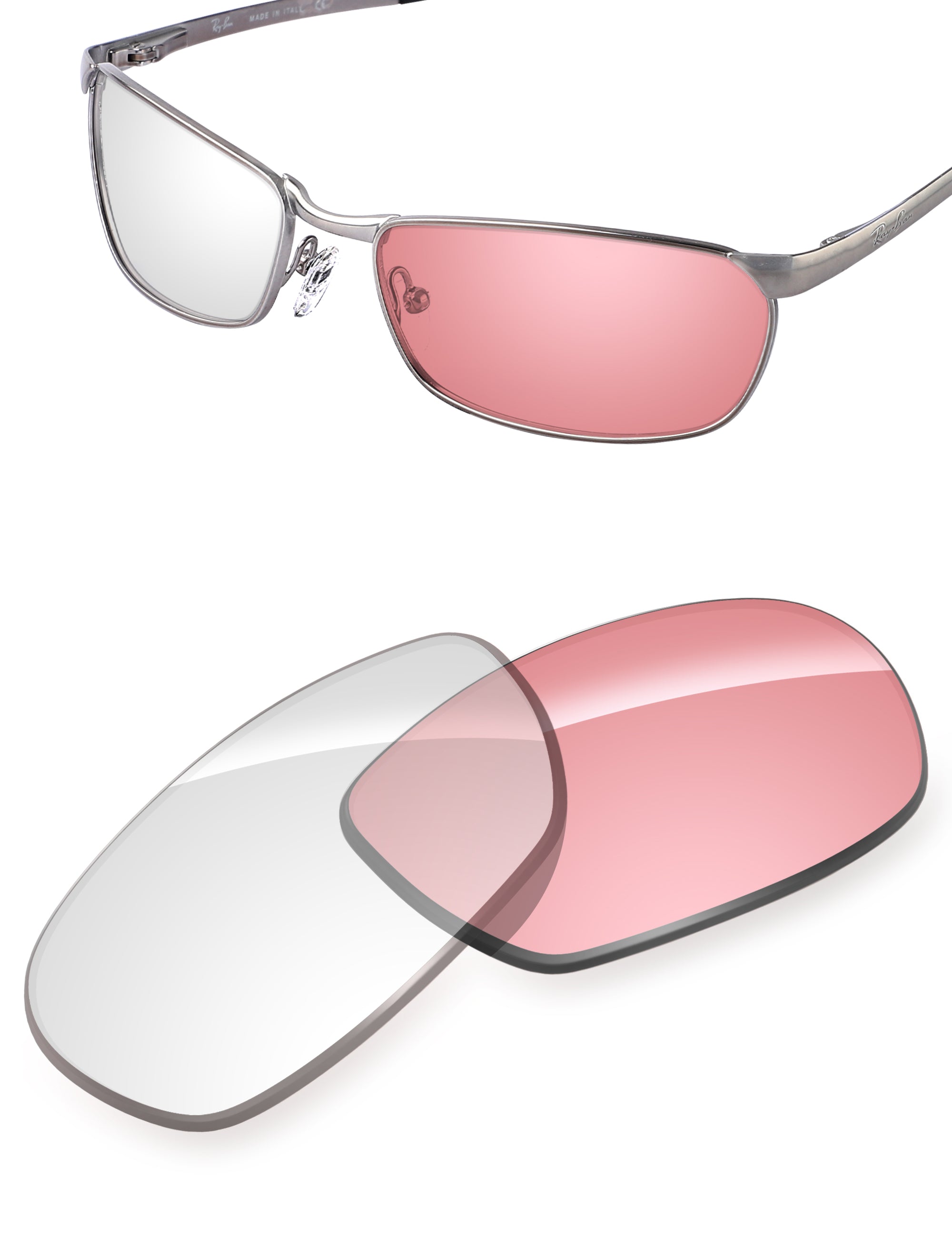 Adapt Pink Photochromic-Non-Polarized