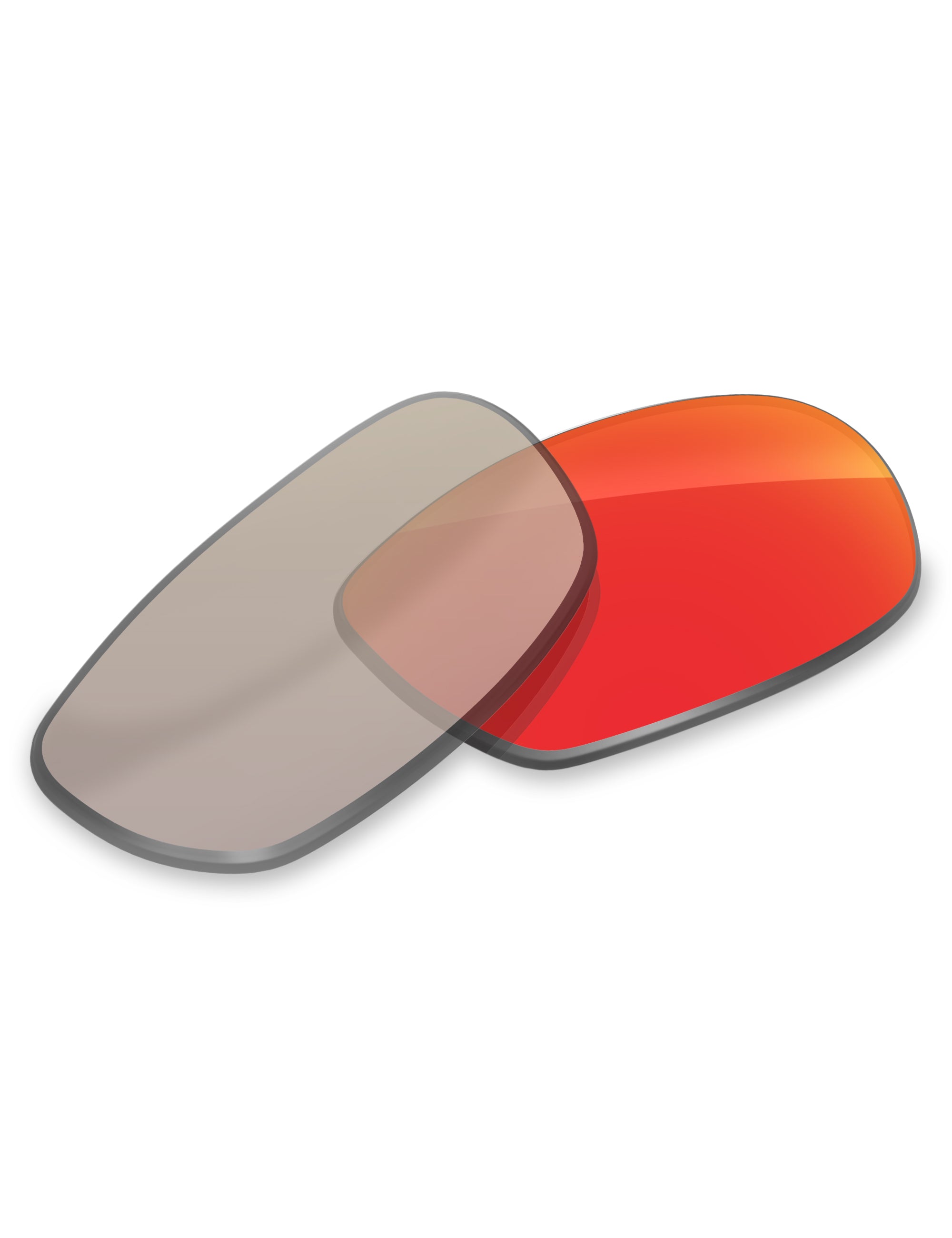 Fire Red FlashMirror™ Photochromic-Non-Polarized