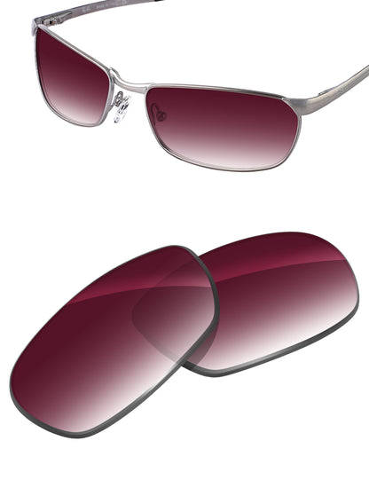 Wine Red Gradient-Non-Polarized
