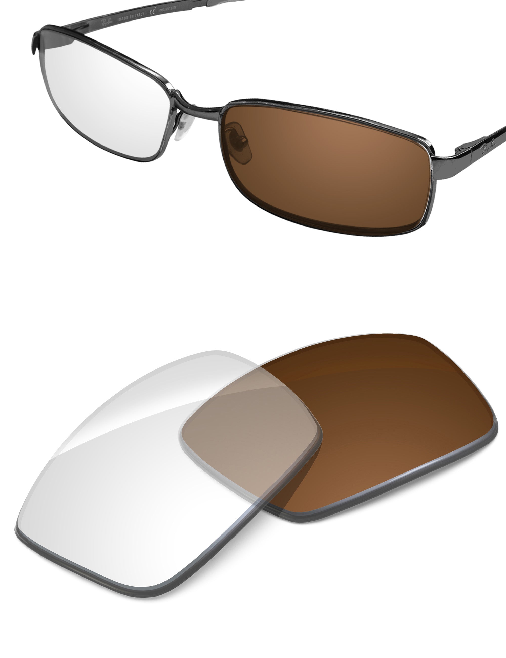 Adapt Brown Photochromic-Non-Polarized