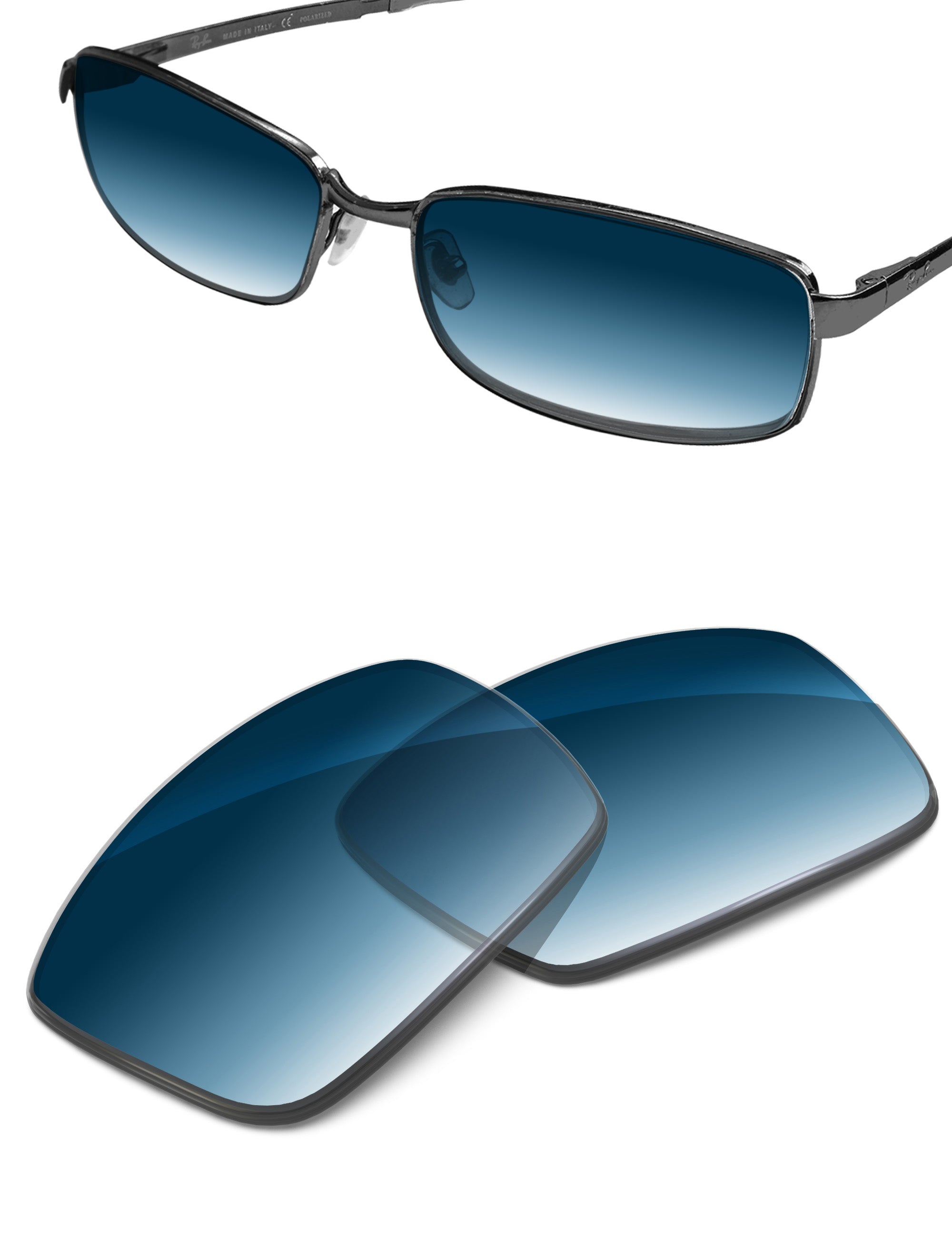 Blue Gradient-Non-Polarized