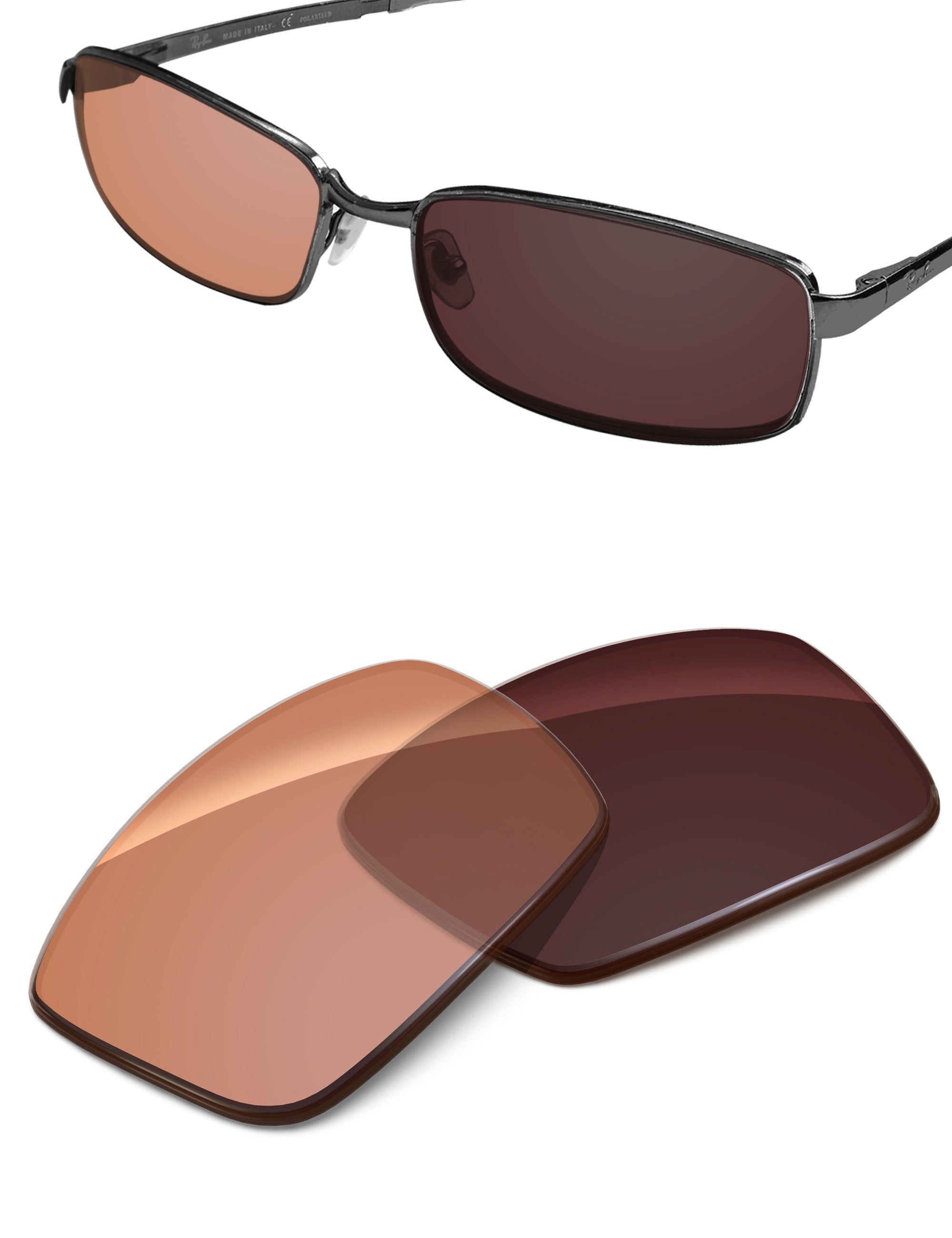 Orange Tint Photochromic-Non-Polarized