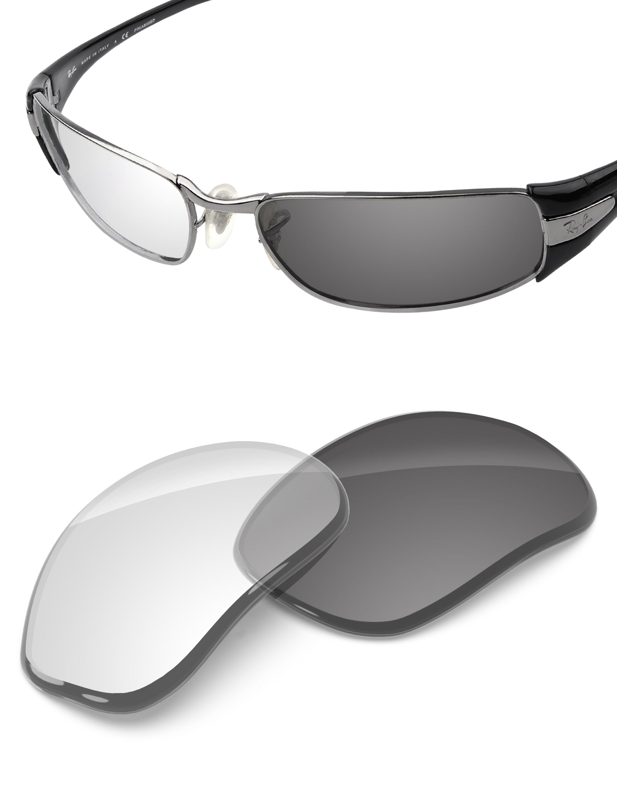 Adapt Gray Photochromic-Non-Polarized