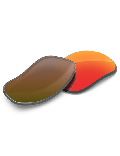 Fire Red FlashMirror™-Non-Polarized