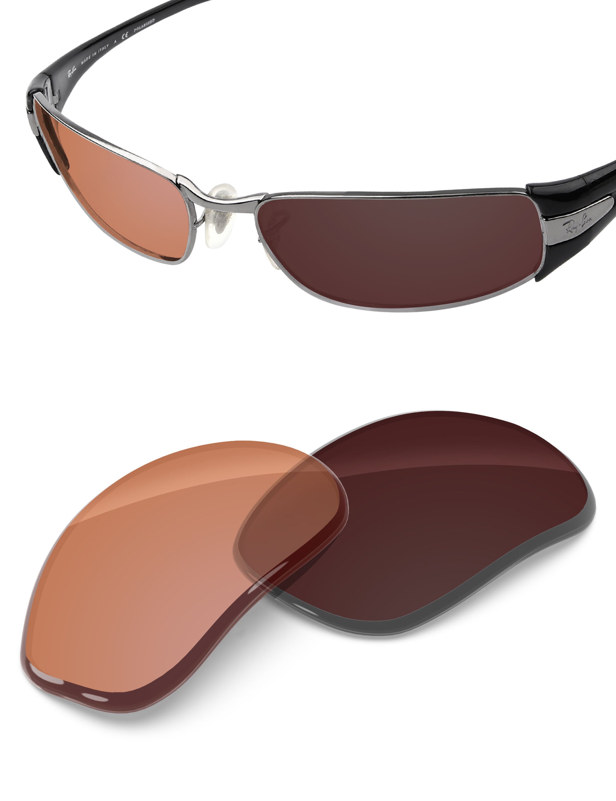 Orange Tint Photochromic-Non-Polarized