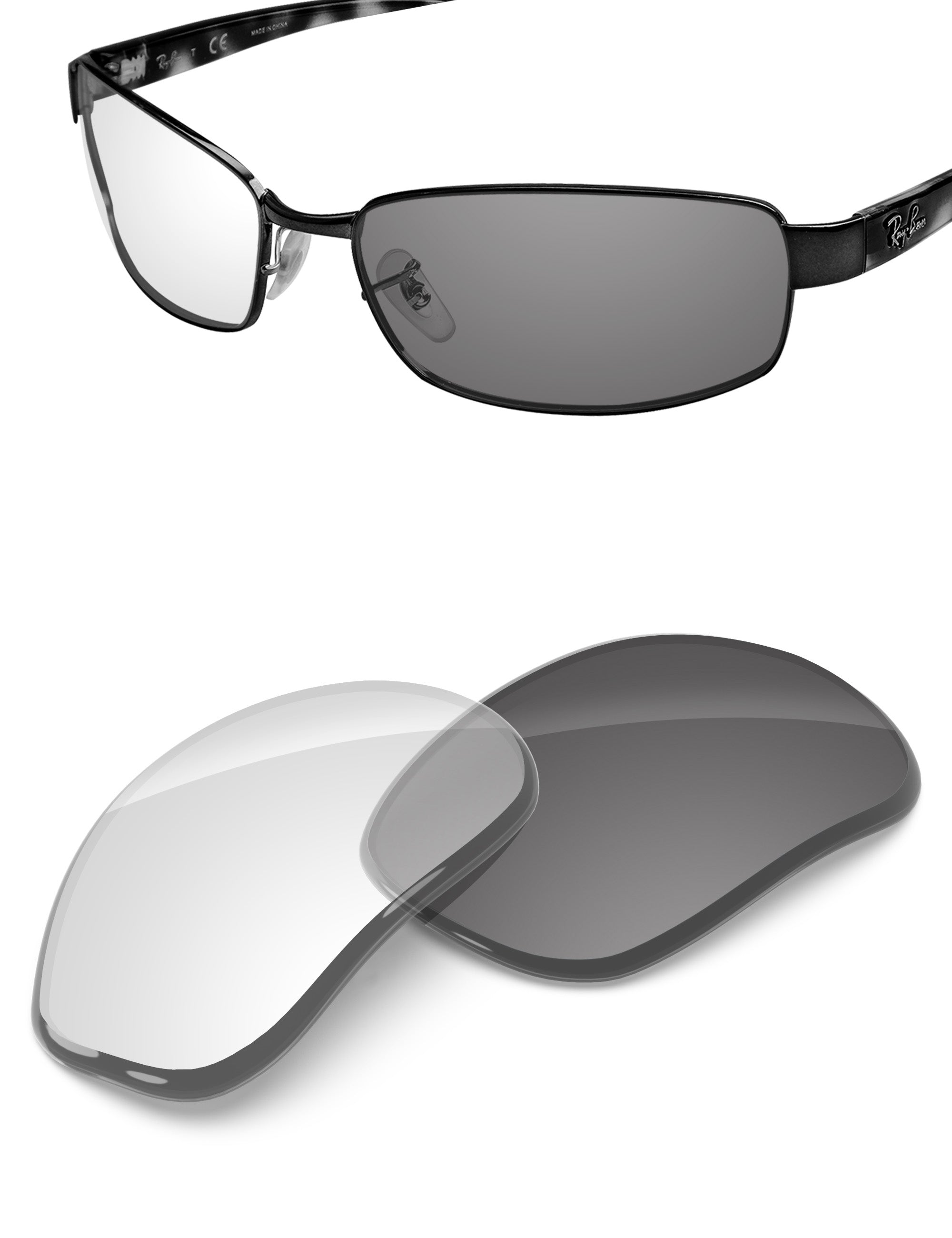 Adapt Gray Photochromic-Non-Polarized