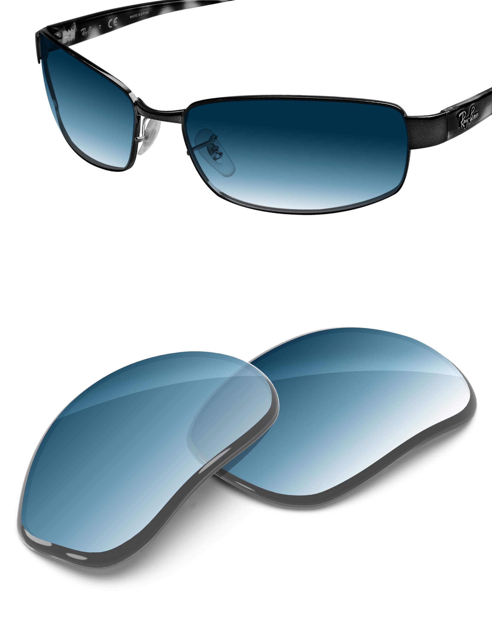 Blue Gradient-Non-Polarized
