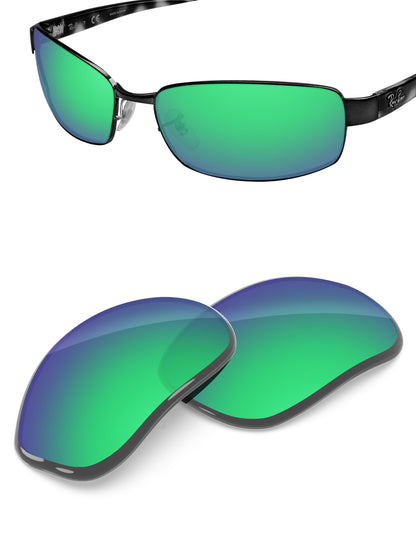 Emerald Green FlashMirror™-Non-Polarized