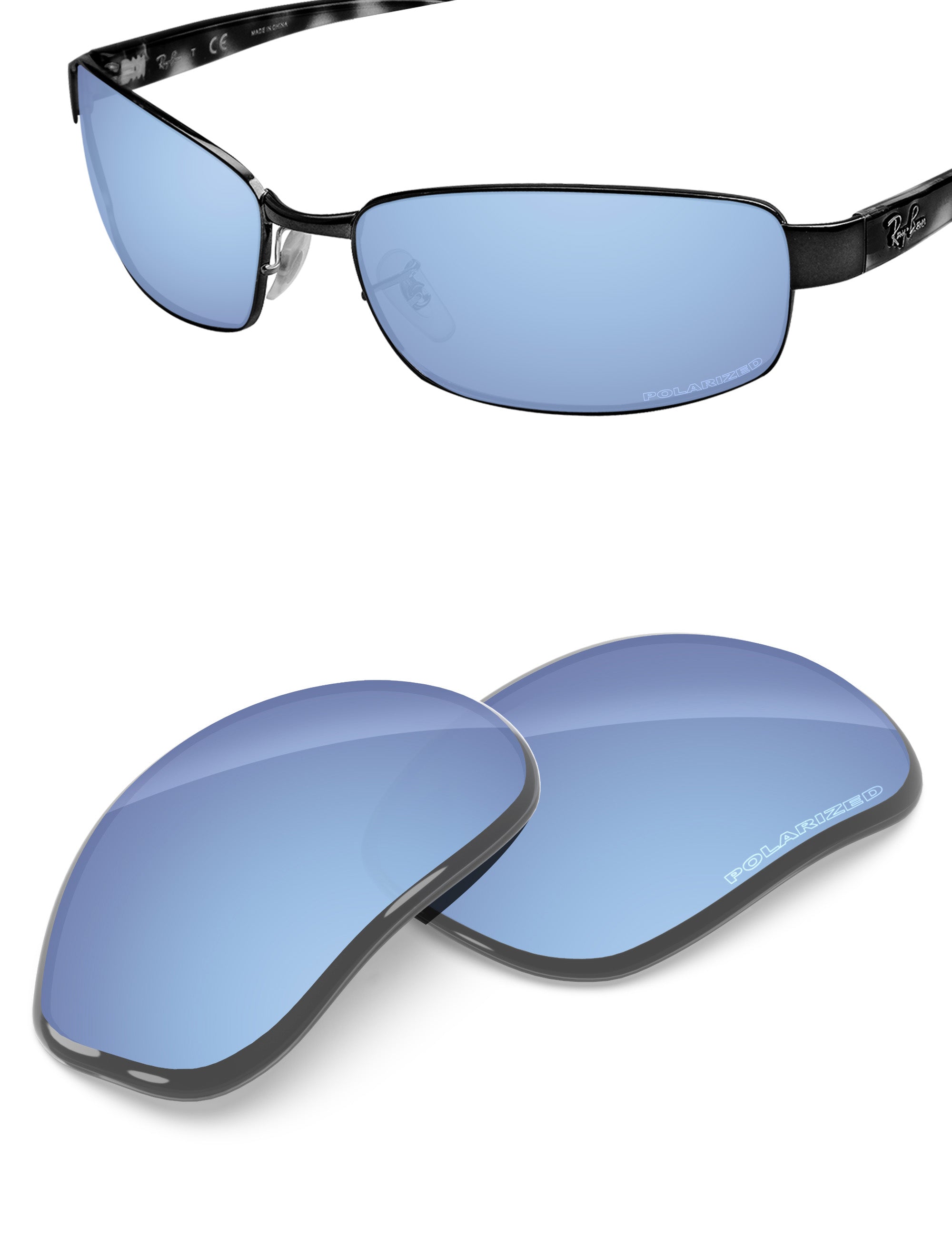 Aqua Blue FlashMirror™-Polarized