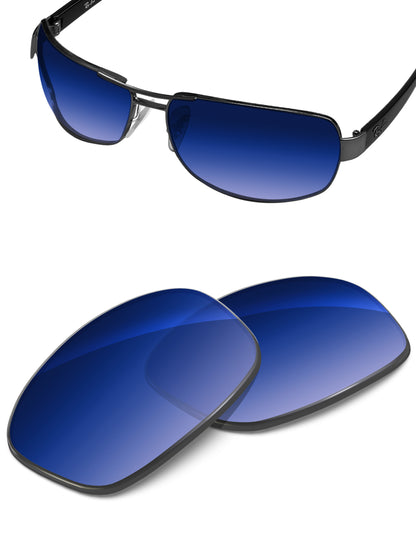 Aqua Blue Gradient-Non-Polarized