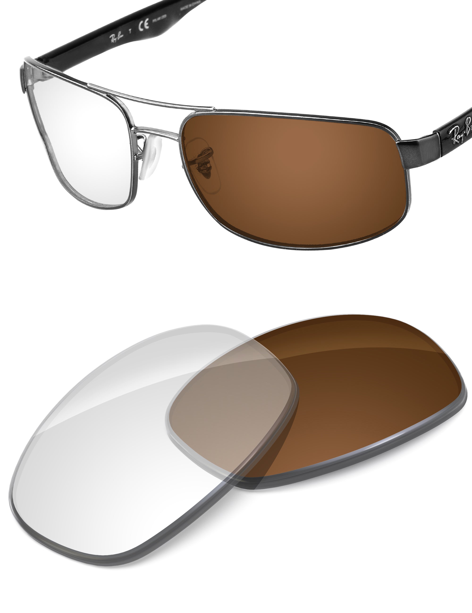 Adapt Brown Photochromic-Non-Polarized