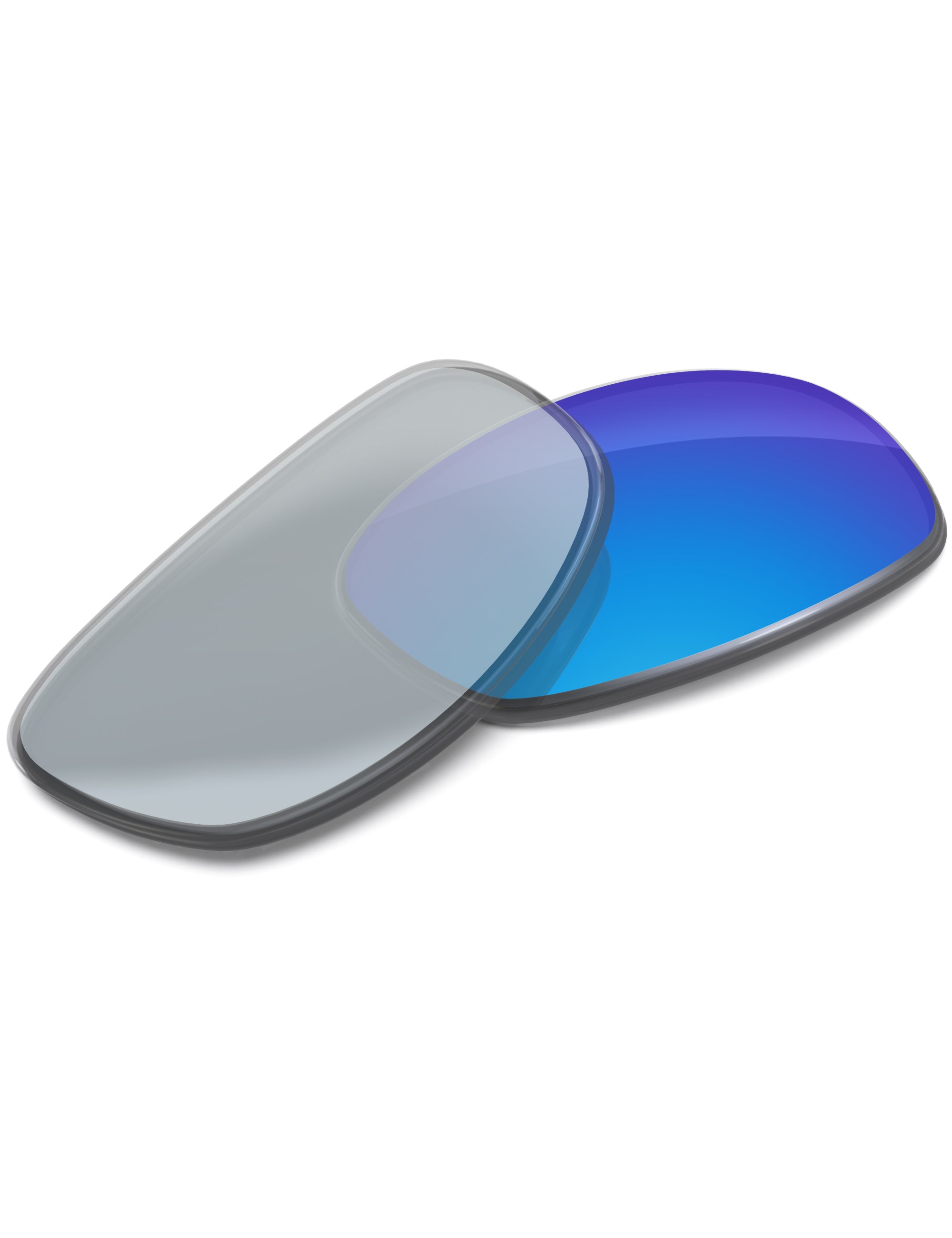 Sky Blue FlashMirror™ Photochromic-Non-Polarized
