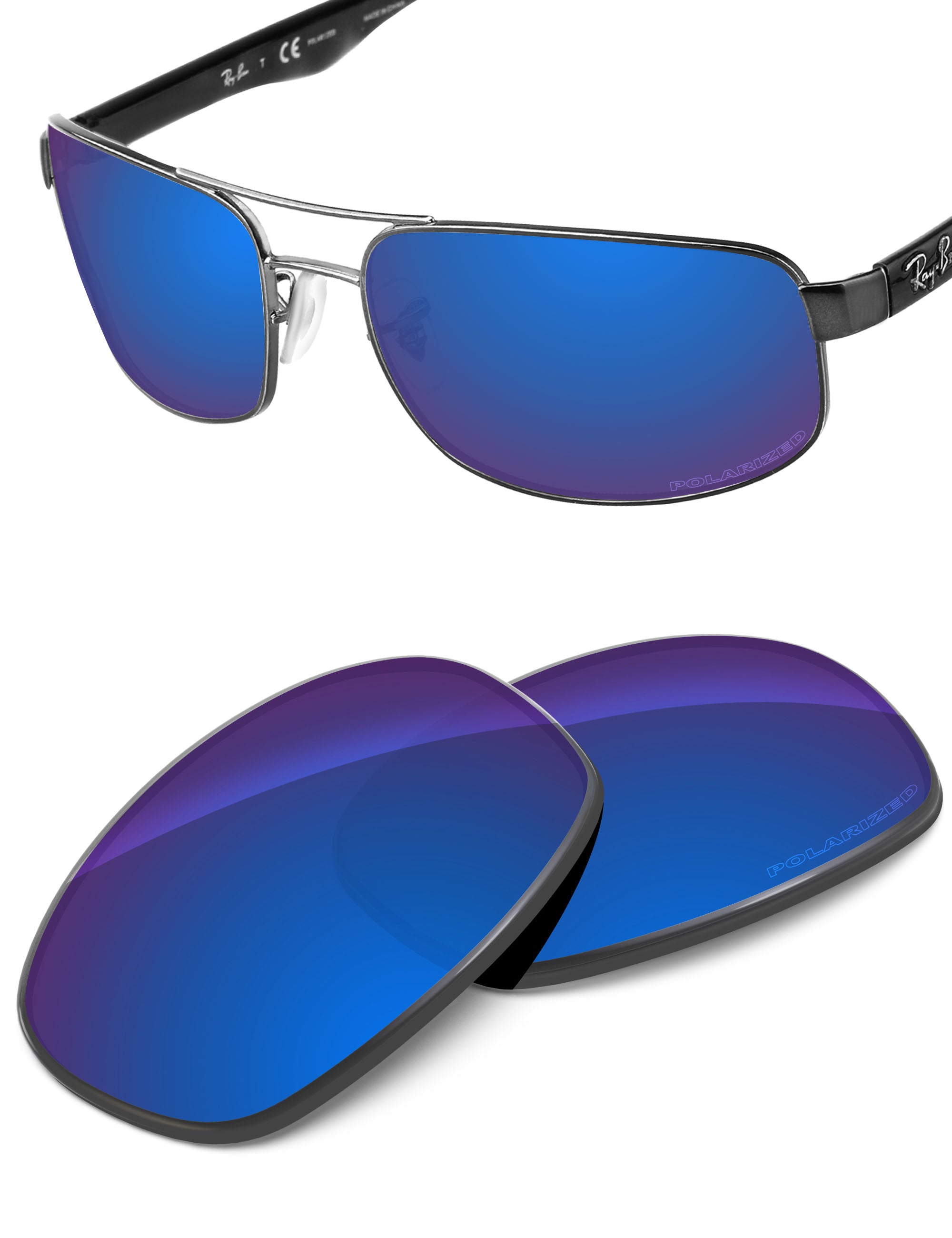 Sapphire Blue FlashMirror™-Polarized