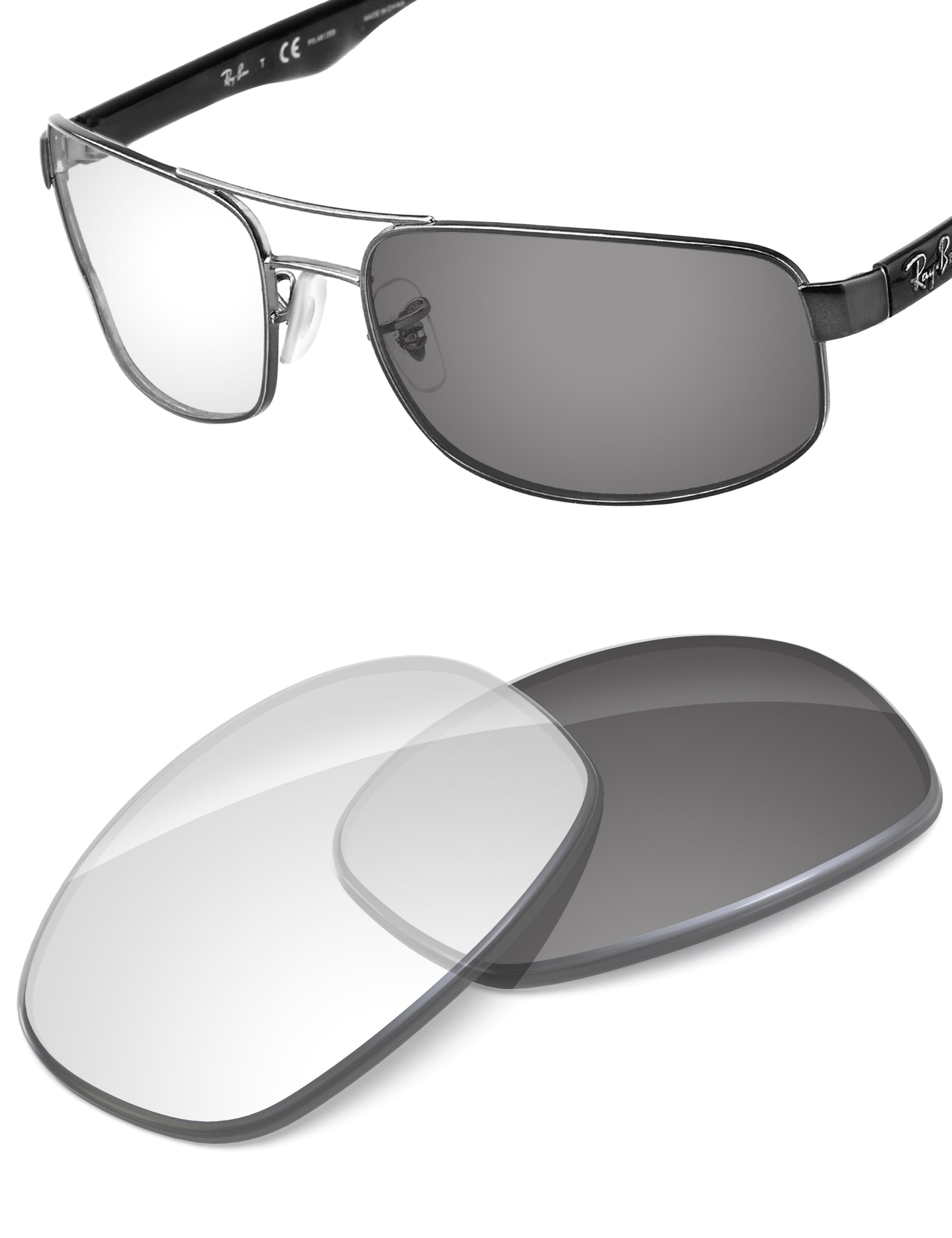 Adapt Gray Photochromic Blue Light Blocking-Non-Polarized