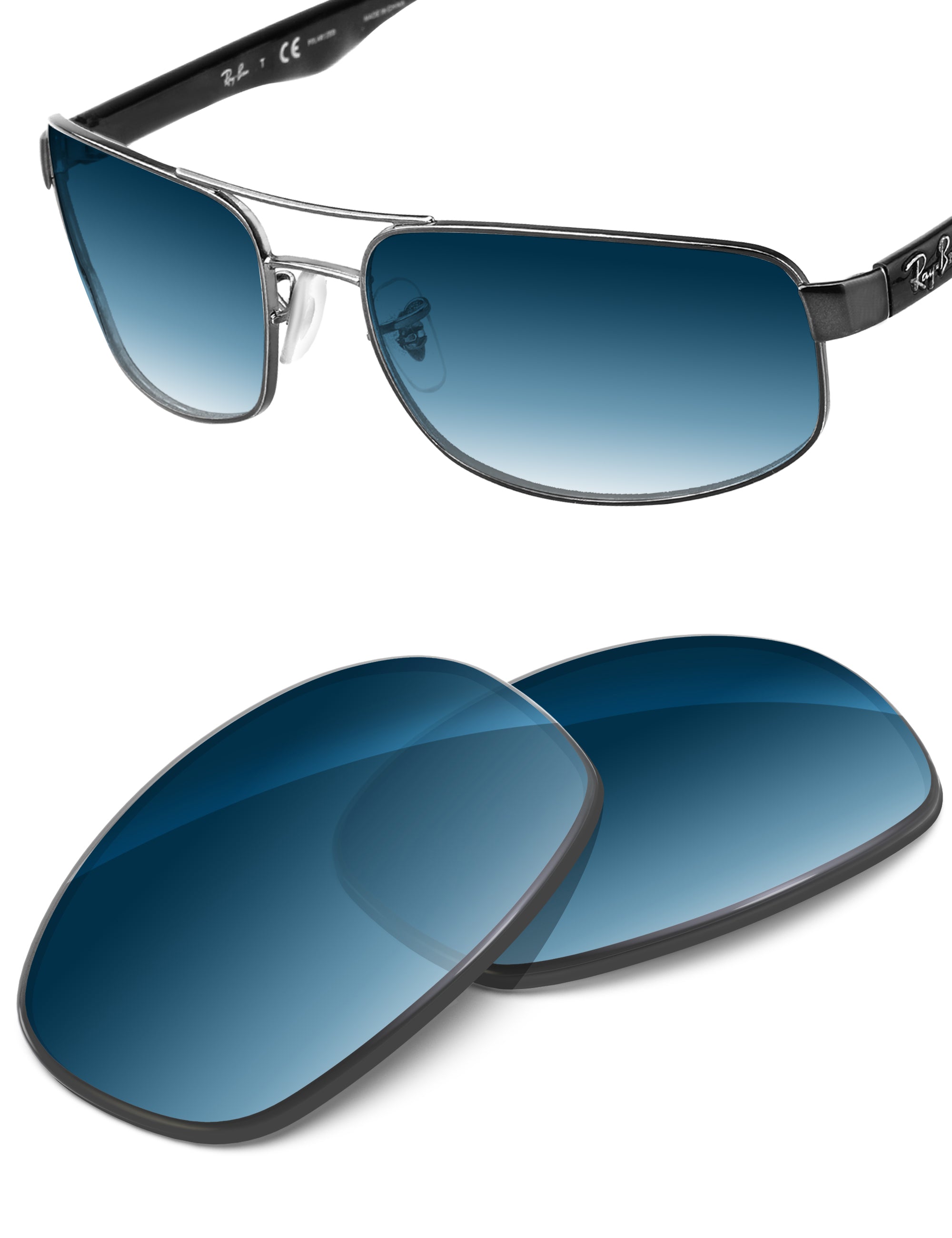 Blue Gradient-Non-Polarized