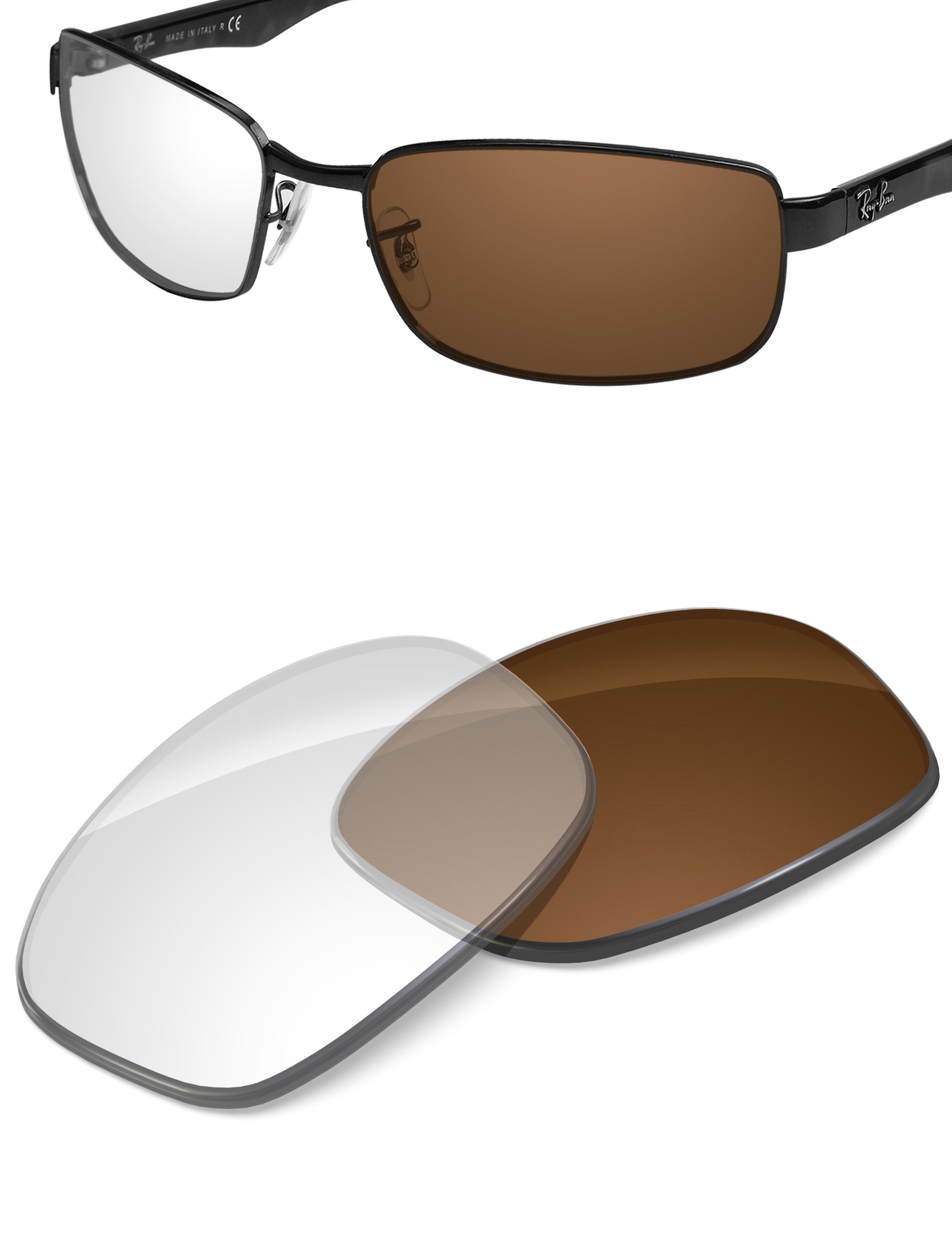 Adapt Brown Photochromic-Non-Polarized