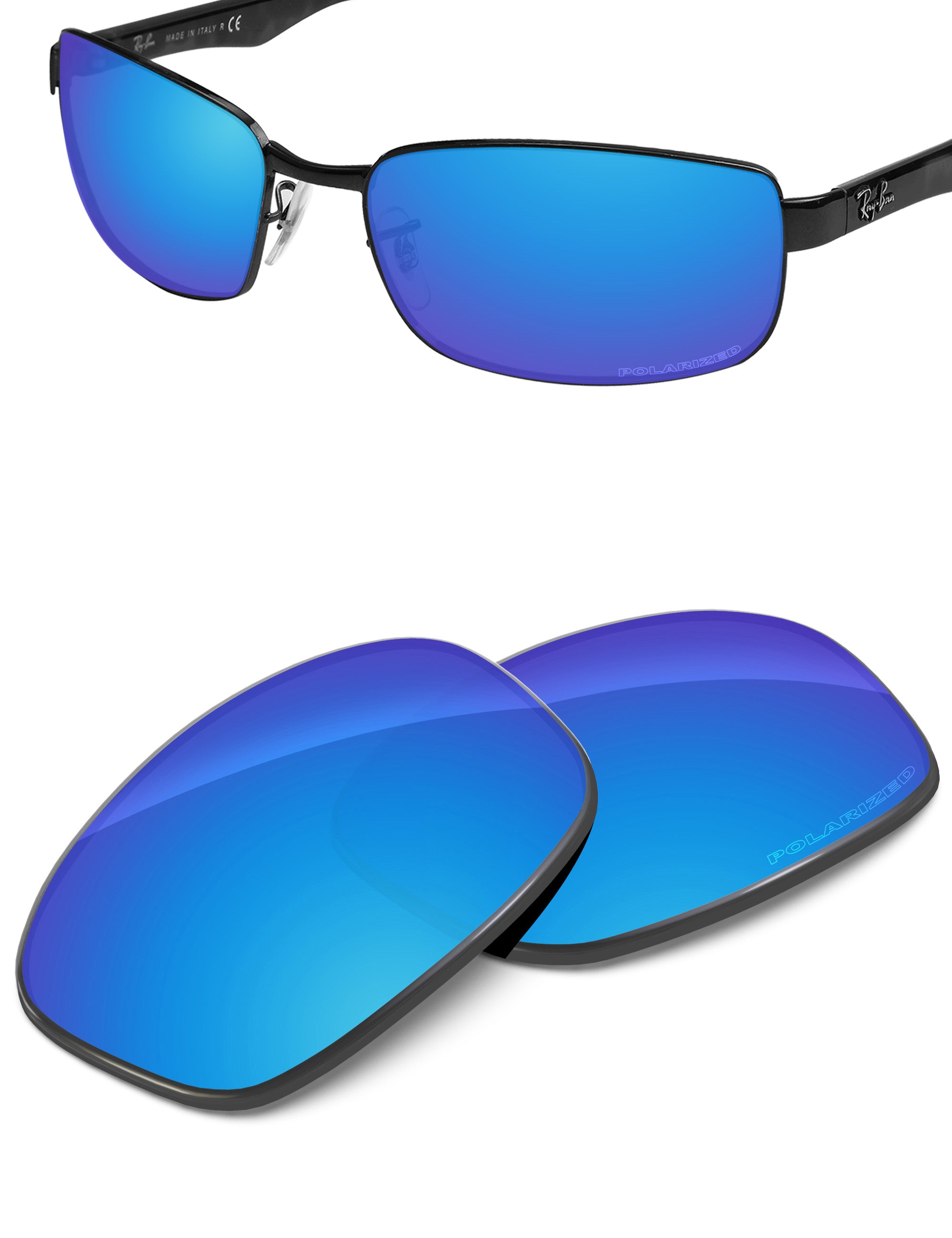 Sky Blue FlashMirror™-Polarized