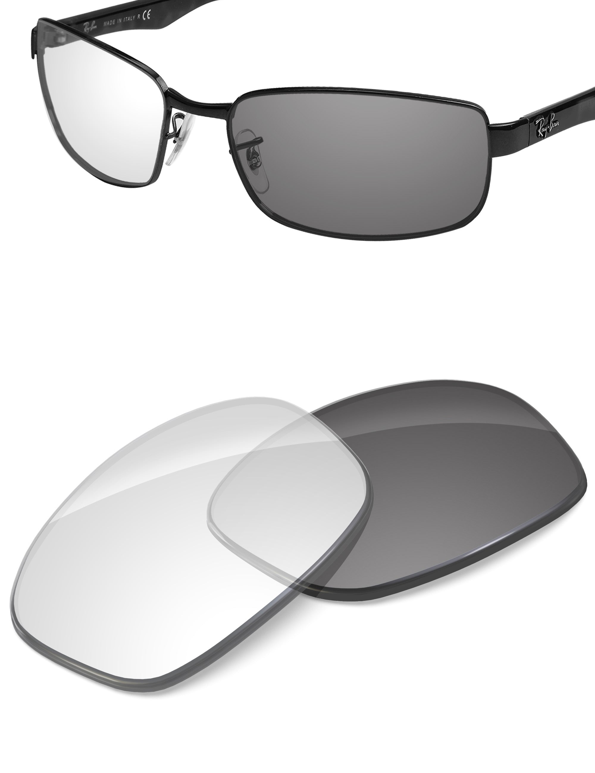 Adapt Gray Photochromic Blue Light Blocking-Non-Polarized