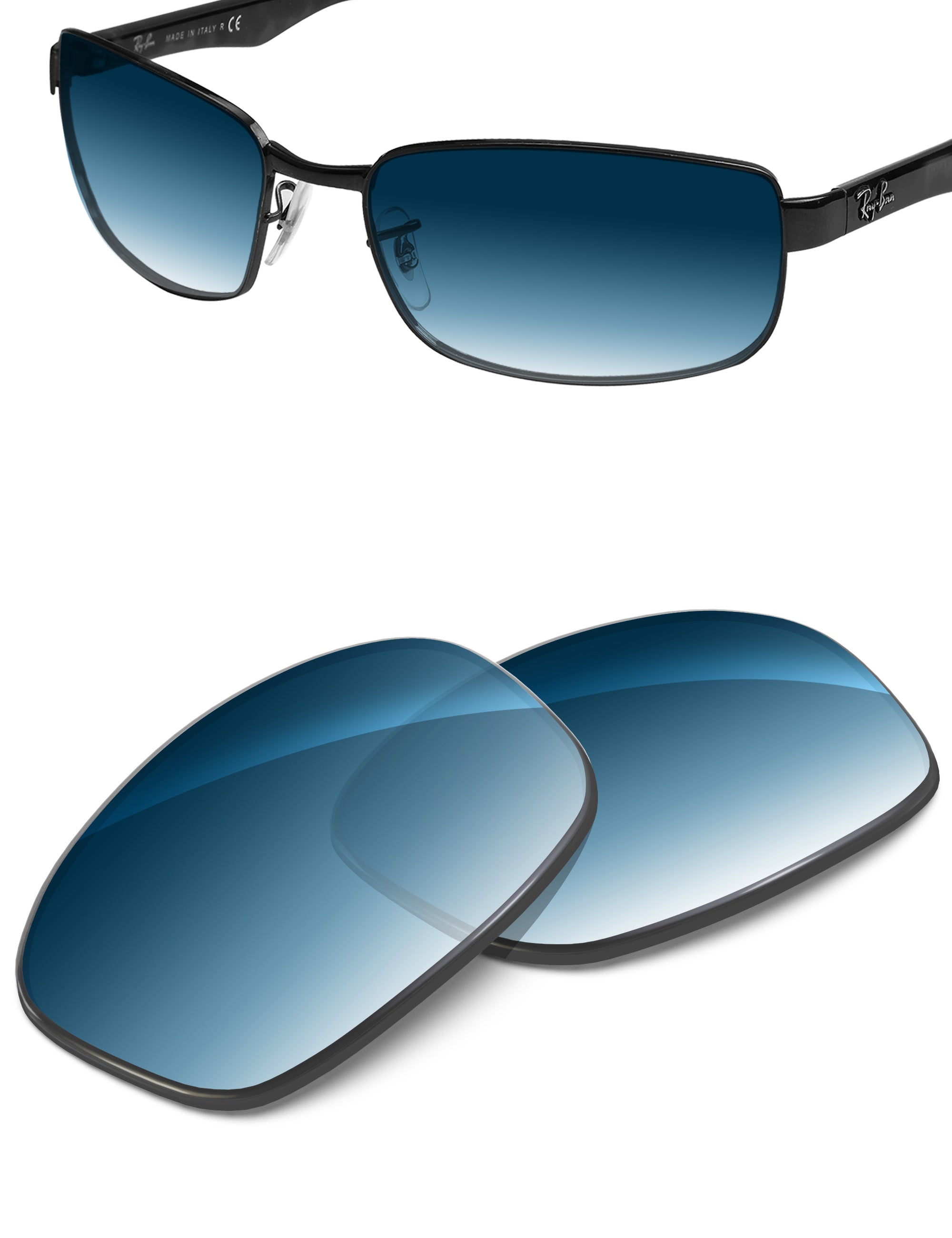 Blue Gradient-Non-Polarized