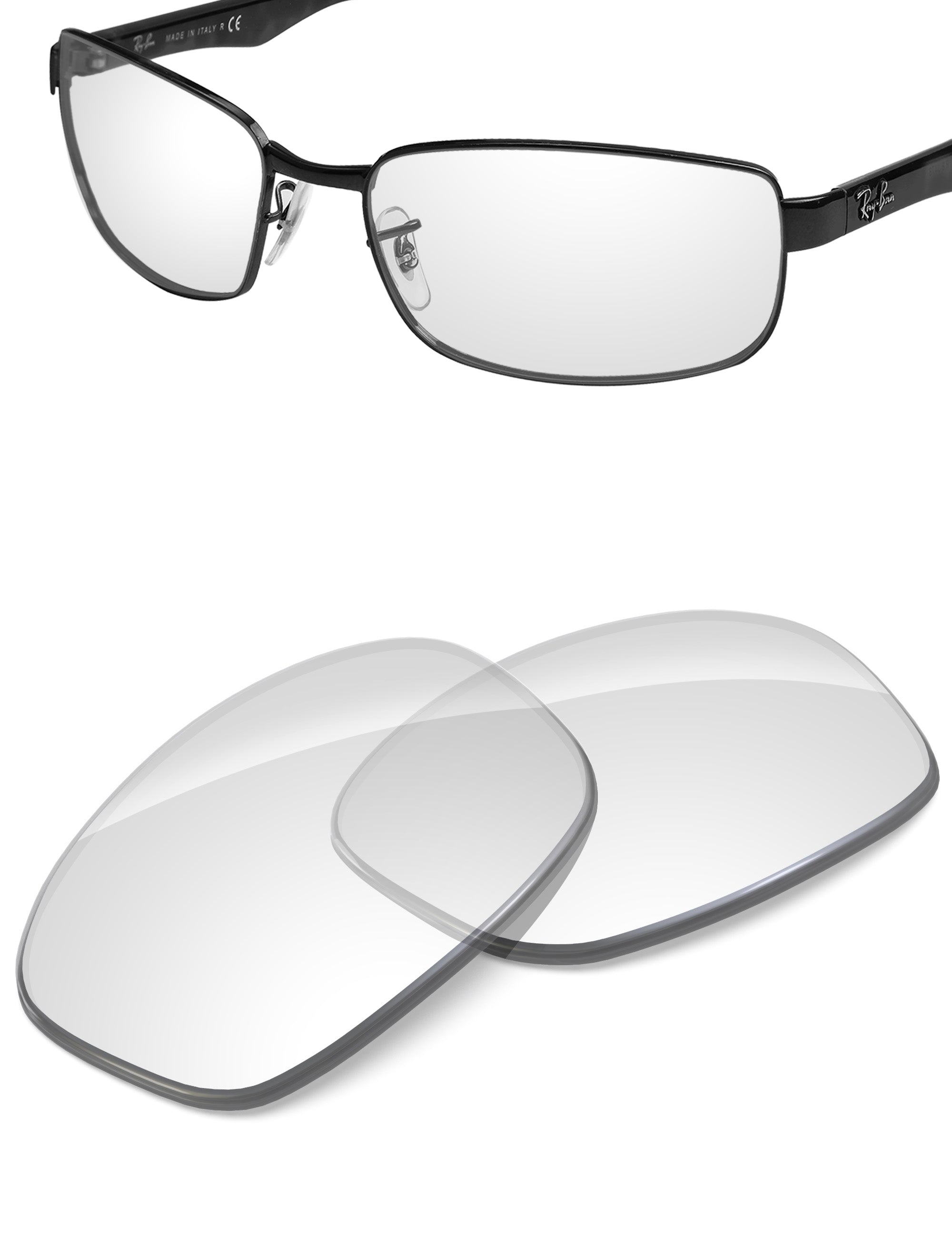 HD Clear Blue Light Blocking-Non-Polarized