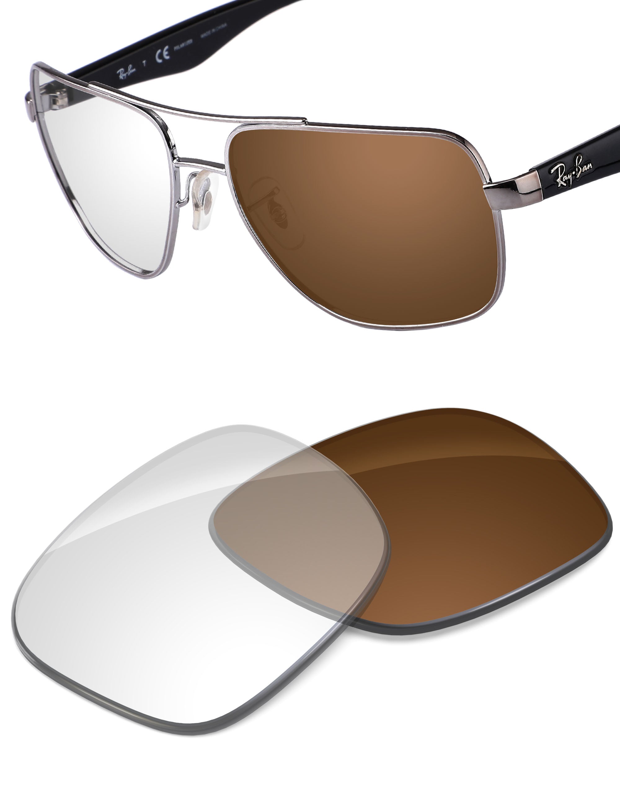 Adapt Brown Photochromic-Non-Polarized