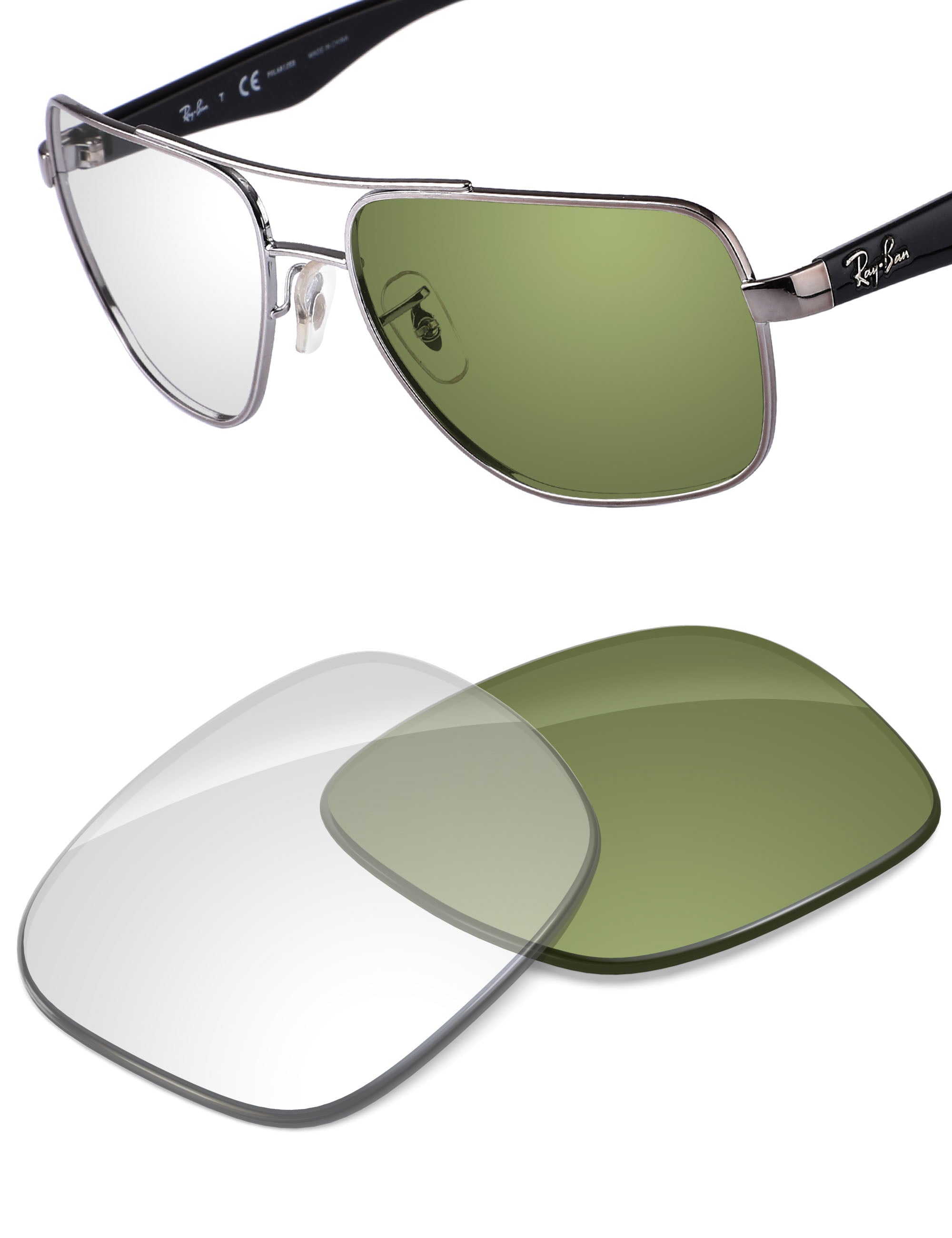 Adapt Green Photochromic-Non-Polarized
