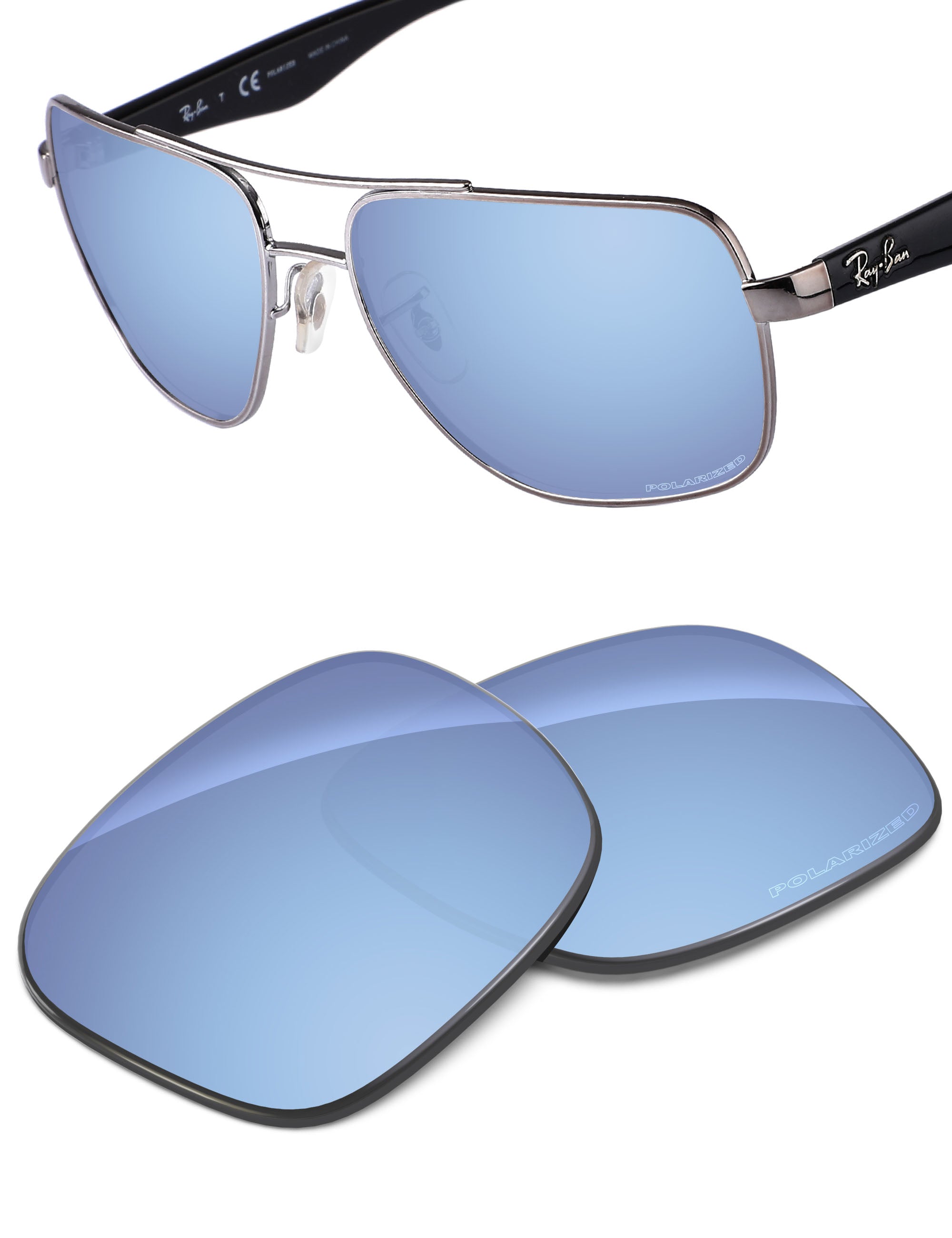 Aqua Blue FlashMirror™-Polarized
