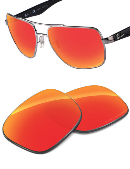 Fire Red FlashMirror™-Polarized