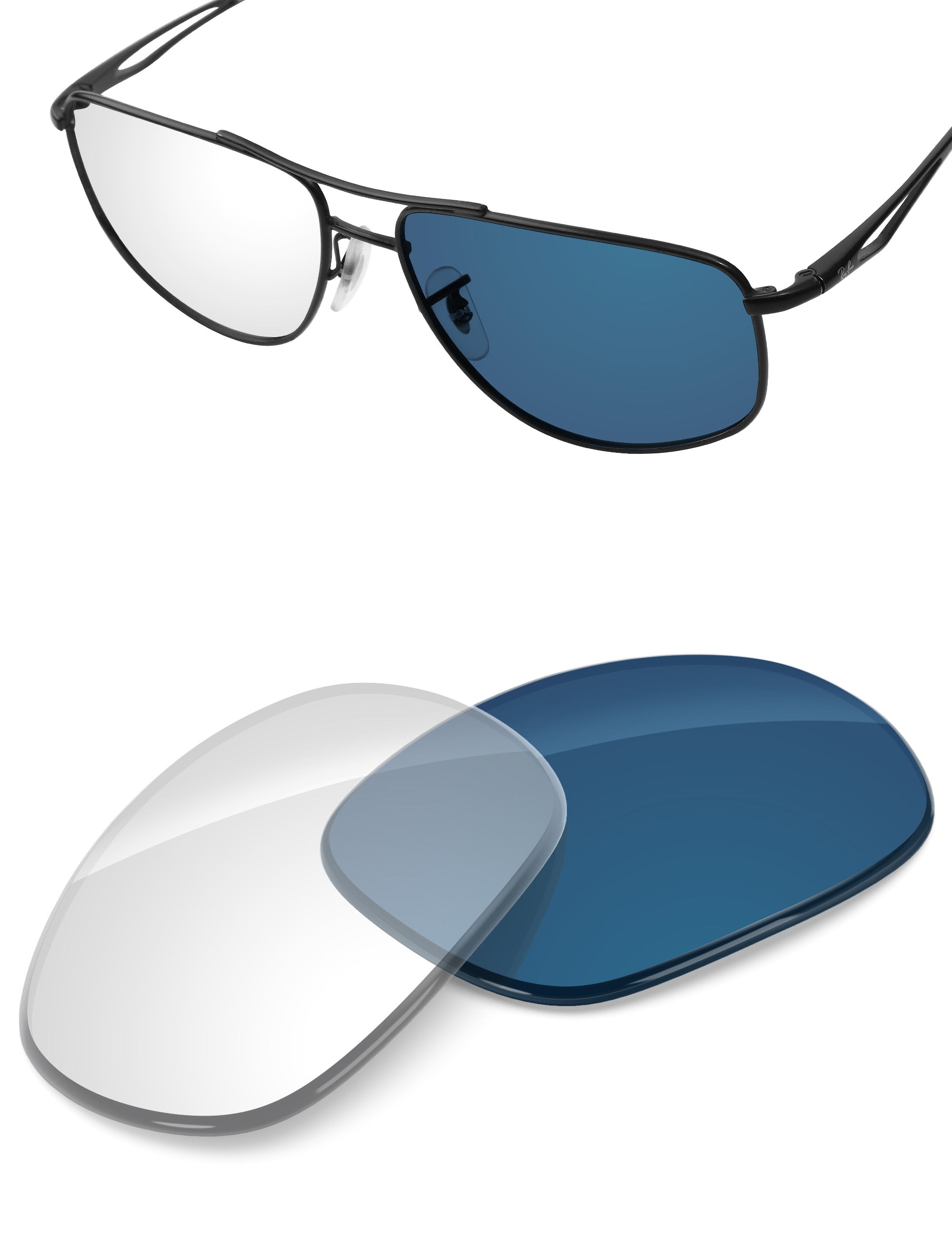 Adapt Blue Photochromic-Non-Polarized