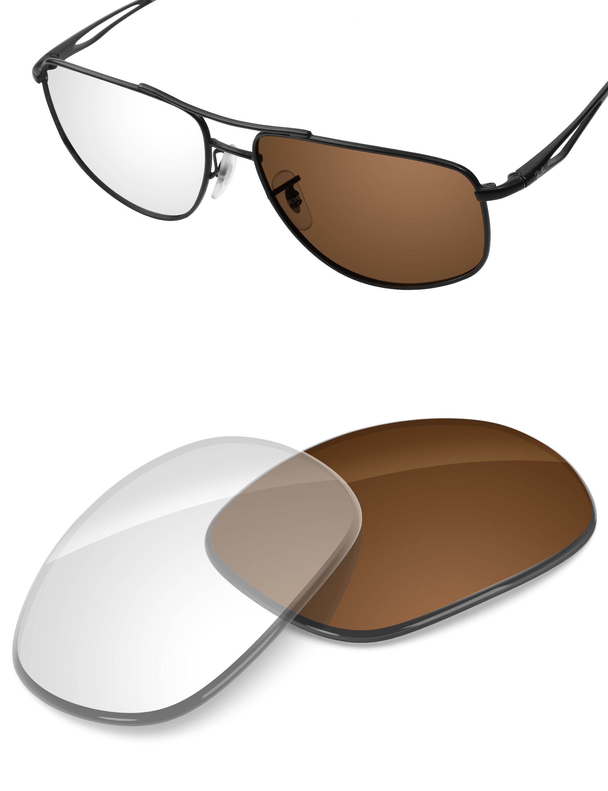 Adapt Brown Photochromic-Non-Polarized