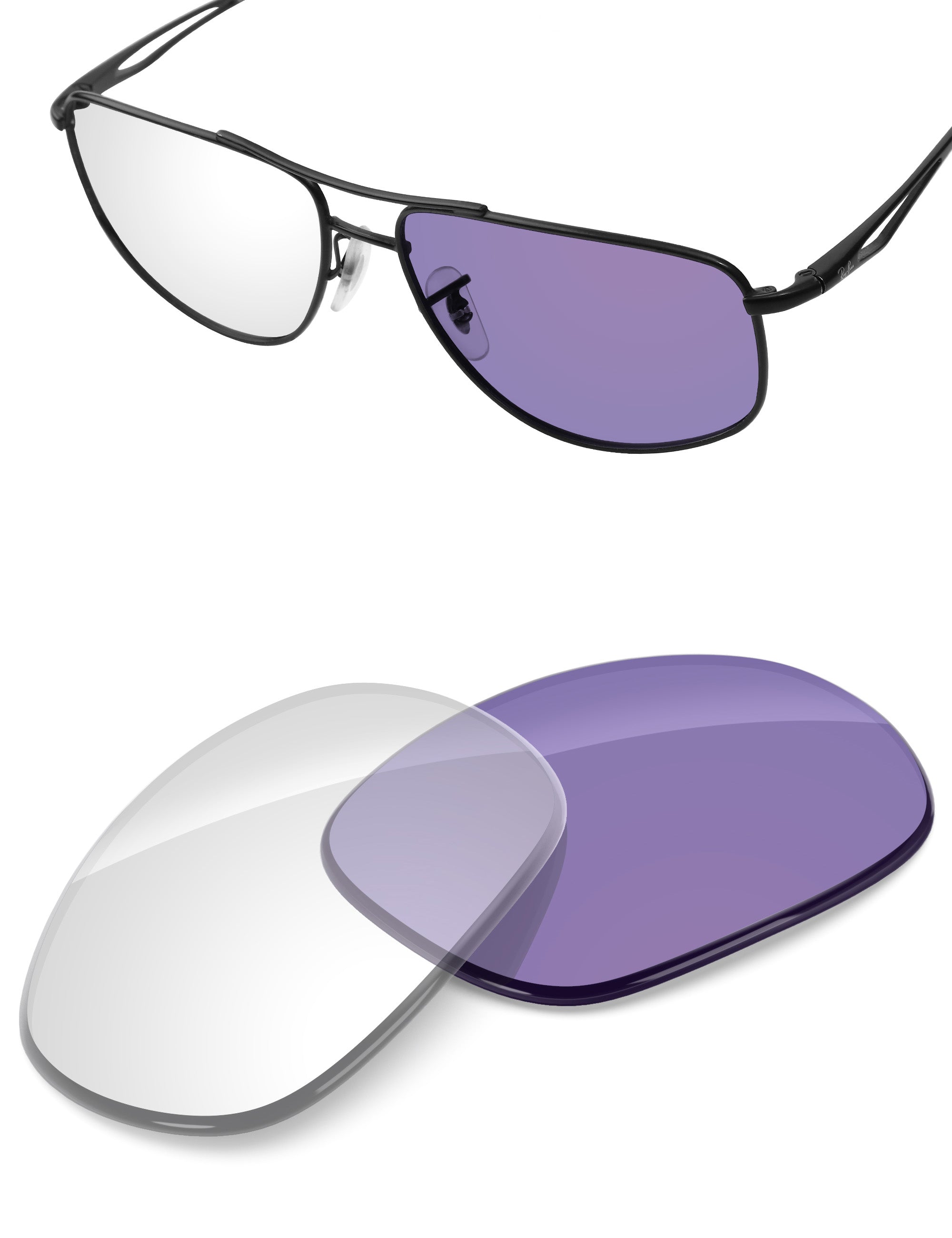 Adapt Purple Photochromic-Non-Polarized