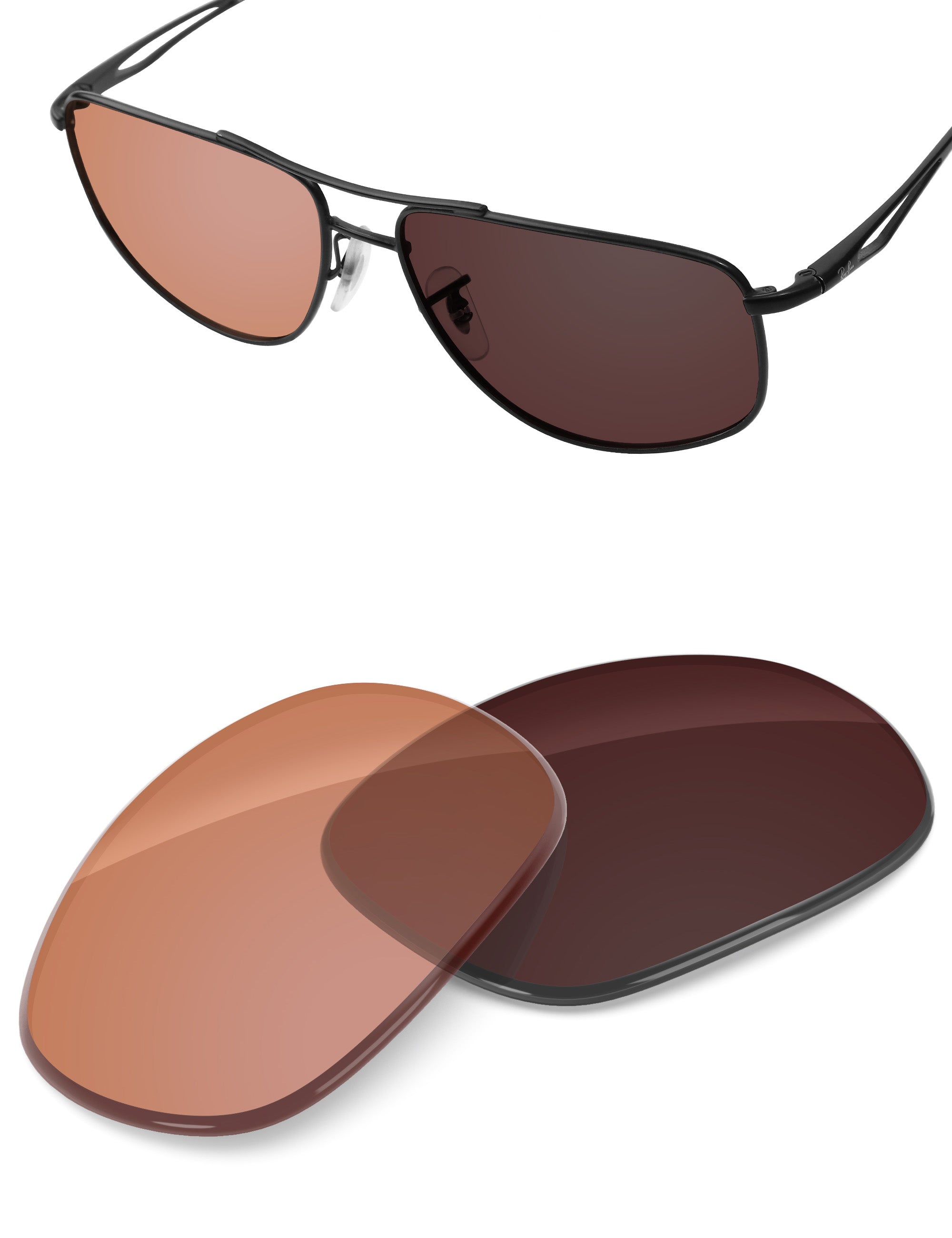 Orange Tint Photochromic-Non-Polarized