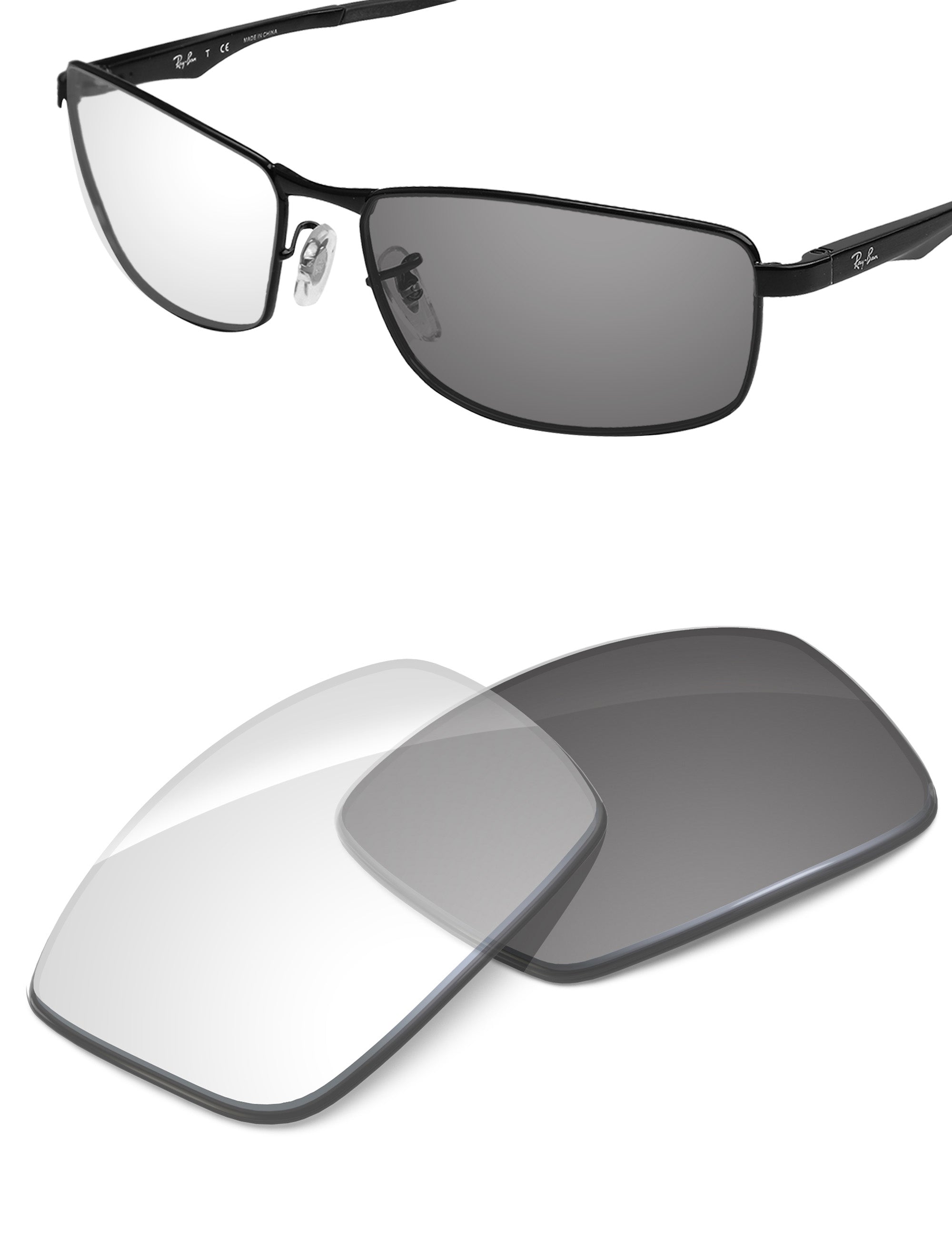 Adapt Gray Photochromic Blue Light Blocking-Non-Polarized