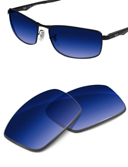 Aqua Blue Gradient-Non-Polarized