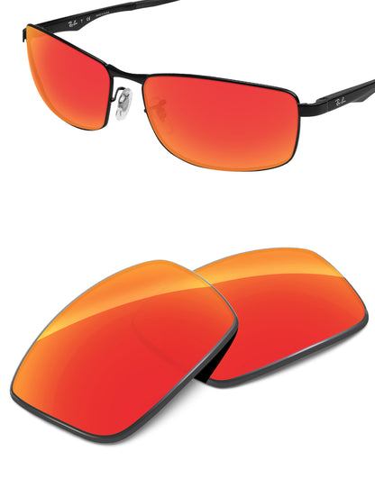 Fire Red FlashMirror™-Non-Polarized