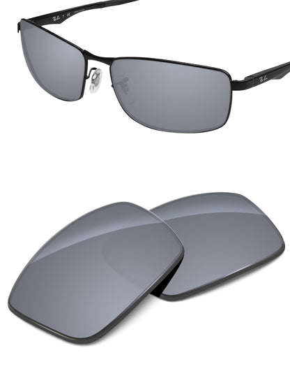 Silver Metallic FlashMirror™-Non-Polarized