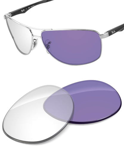 Adapt Purple Photochromic-Non-Polarized