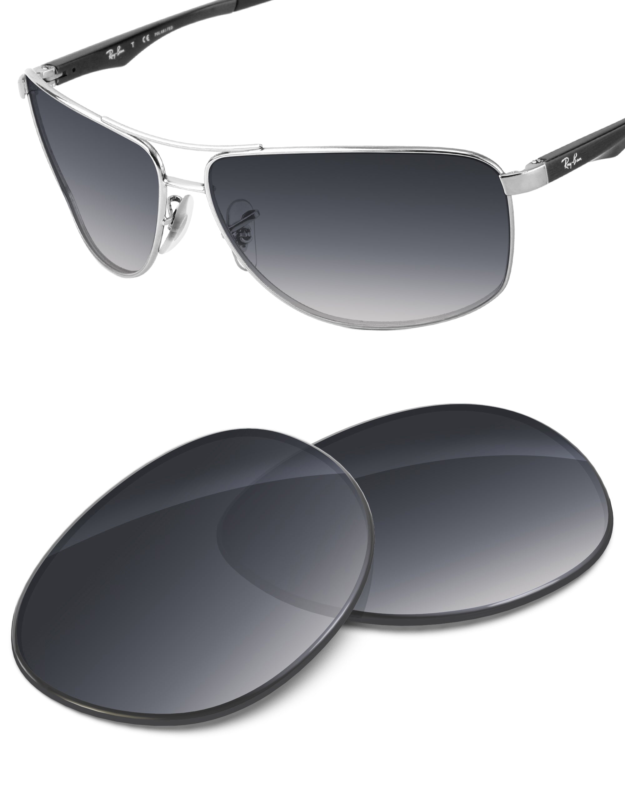 Gray Gradient-Non-Polarized
