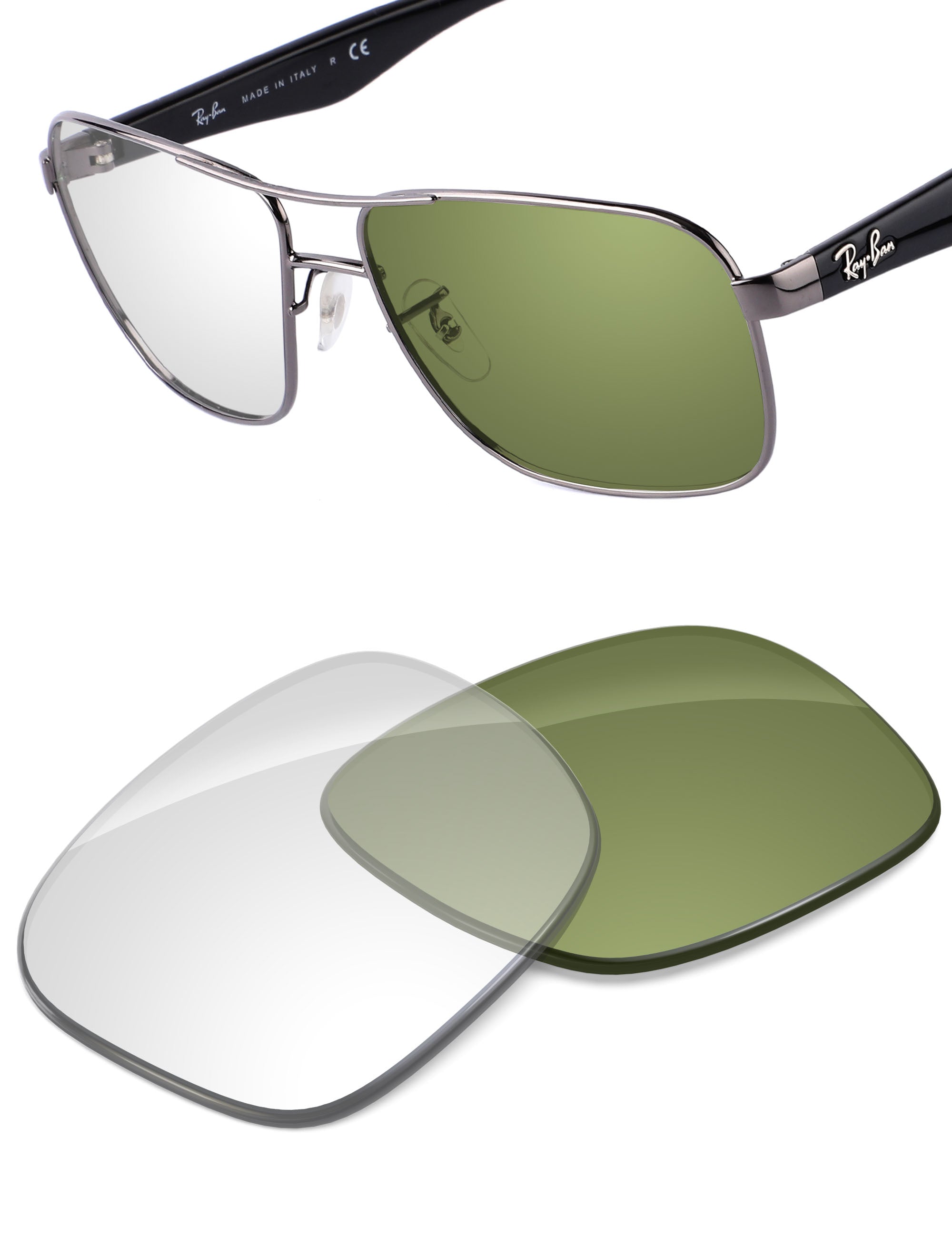Adapt Green Photochromic-Non-Polarized