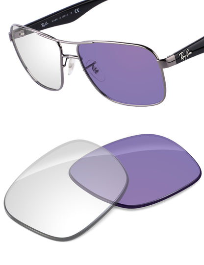 Adapt Purple Photochromic-Non-Polarized
